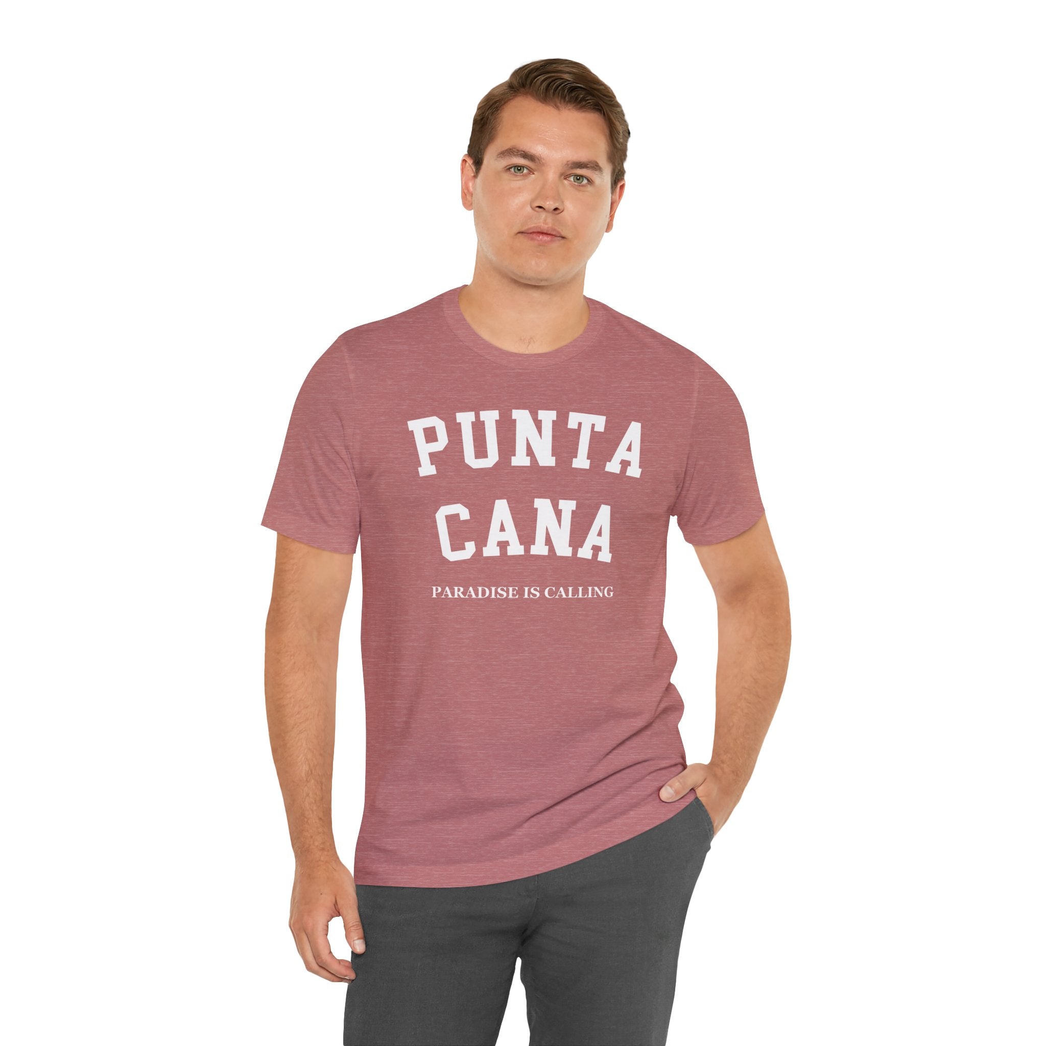 Punta Cana Collegiate — 100% Cotton Premium Unisex T-Shirt | BY CHARLES