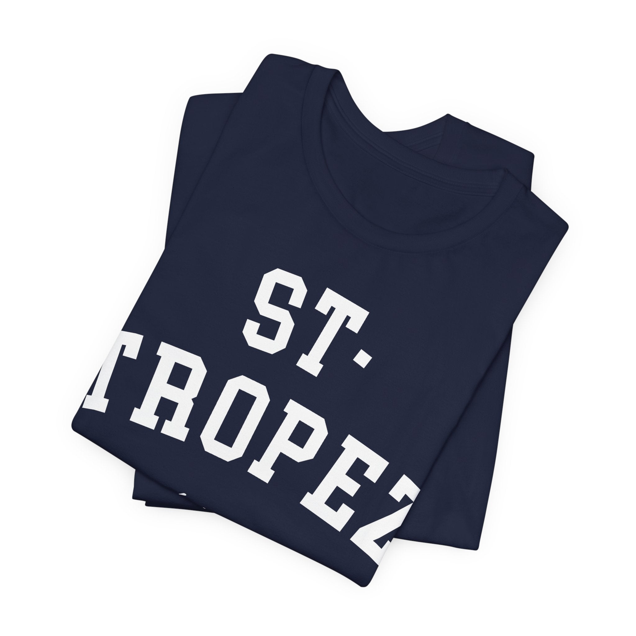 St. Tropez Collegiate — 100% Cotton Premium Unisex T-Shirt | BY CHARLES