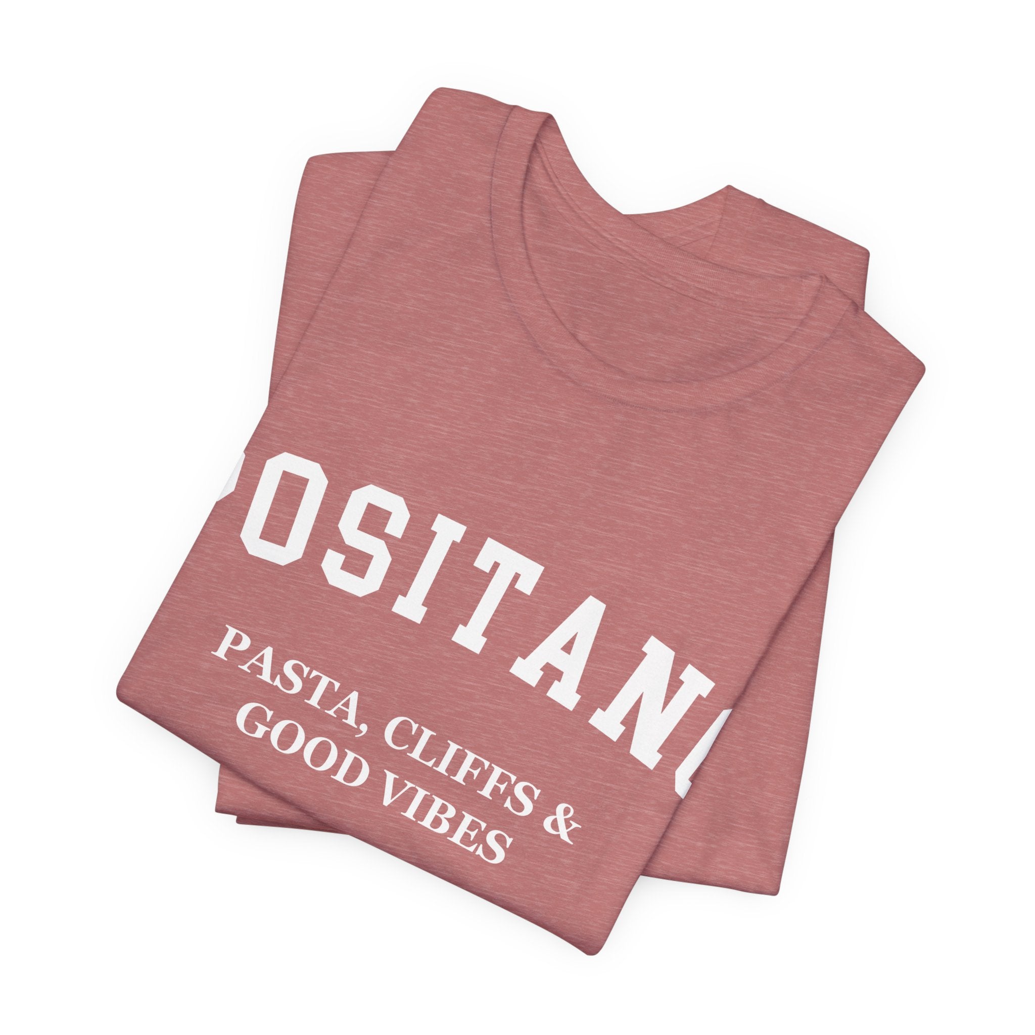 Positano Collegiate — 100% Cotton Premium Unisex T-Shirt | BY CHARLES