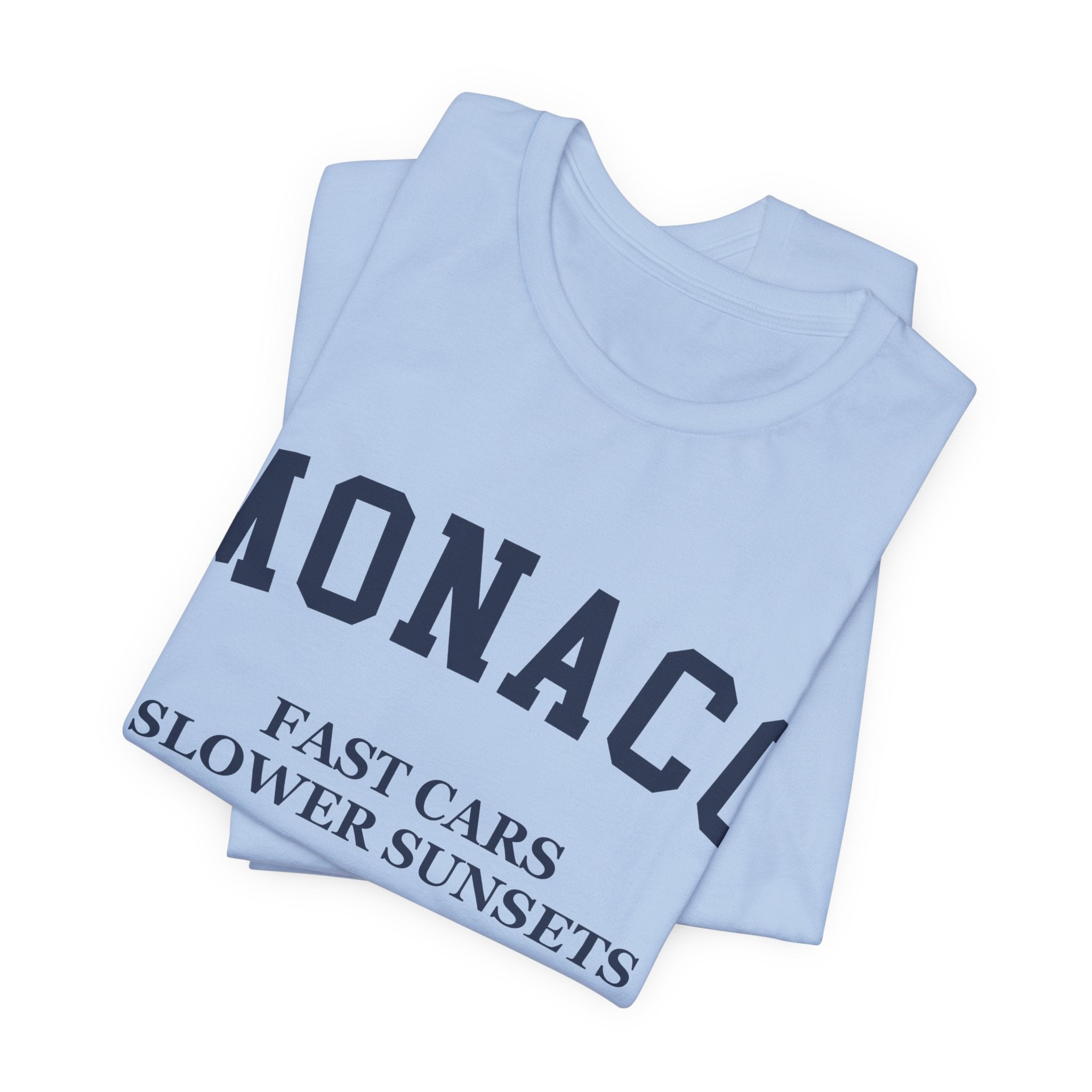 Monaco Collegiate — 100% Cotton Premium Unisex T-Shirt | BY CHARLES