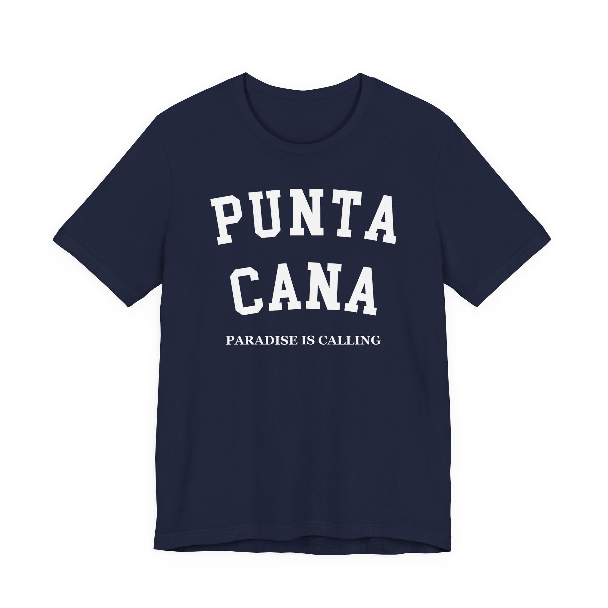 Punta Cana Collegiate — 100% Cotton Premium Unisex T-Shirt | BY CHARLES