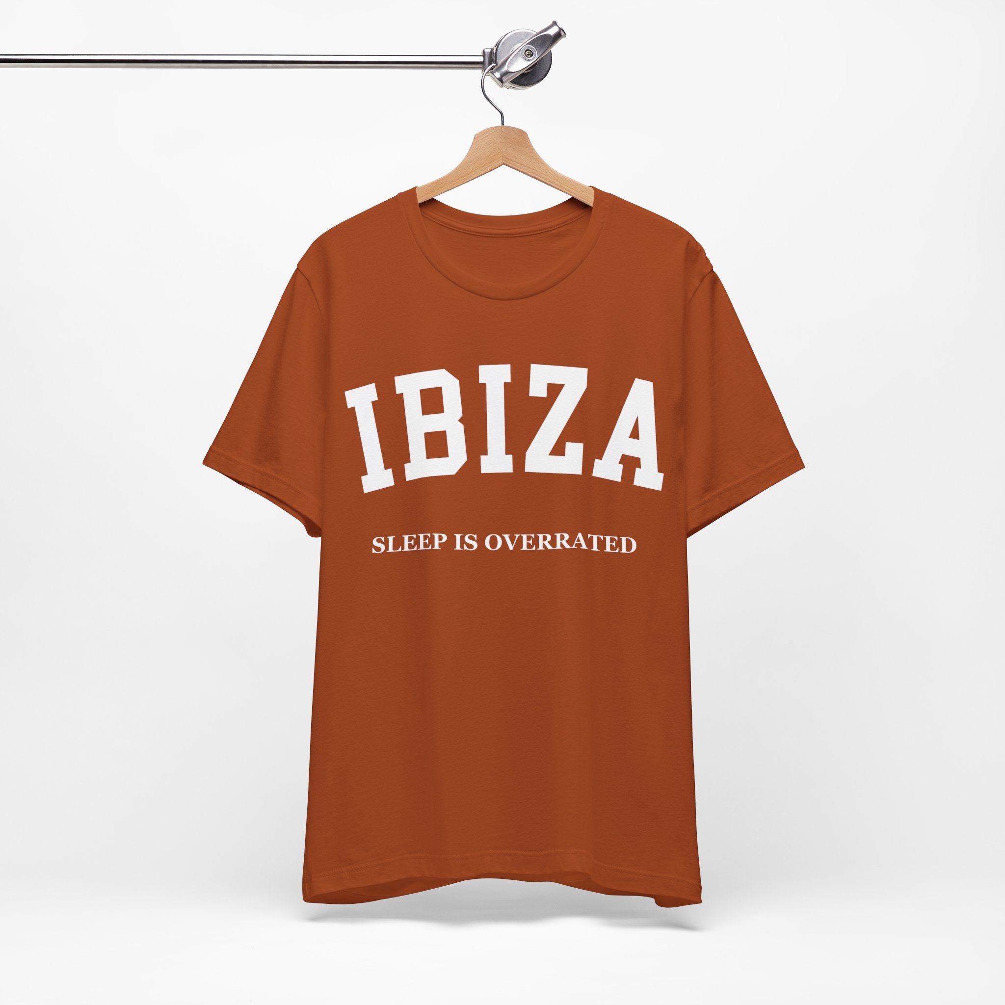Ibiza Collegiate — 100% Cotton Premium Unisex T-Shirt | BY CHARLES
