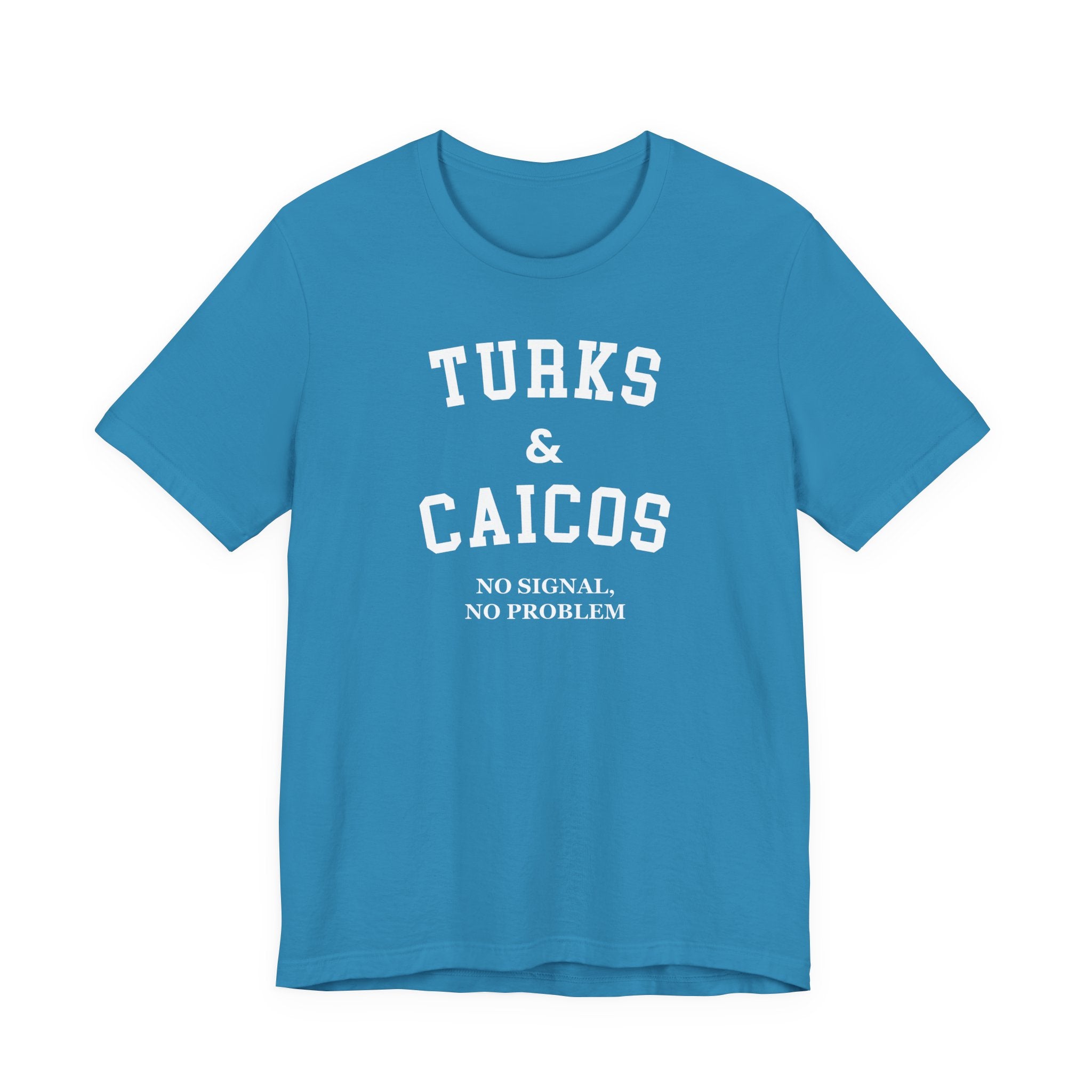 Turks & Caicos Collegiate — 100% Cotton Premium Unisex T-Shirt | BY CHARLES