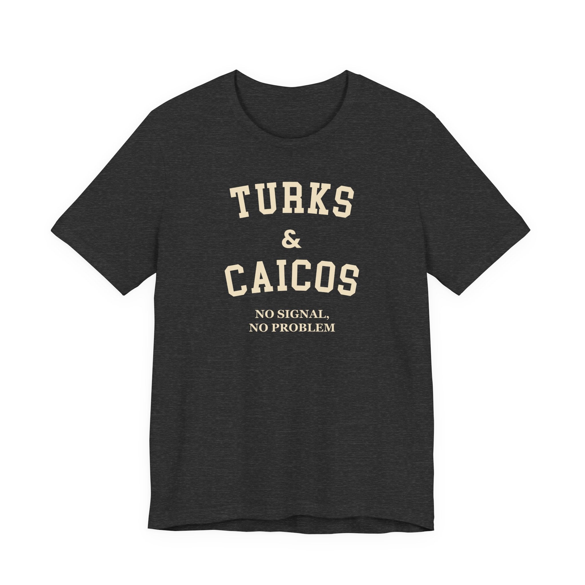 Turks & Caicos Collegiate — 100% Cotton Premium Unisex T-Shirt | BY CHARLES