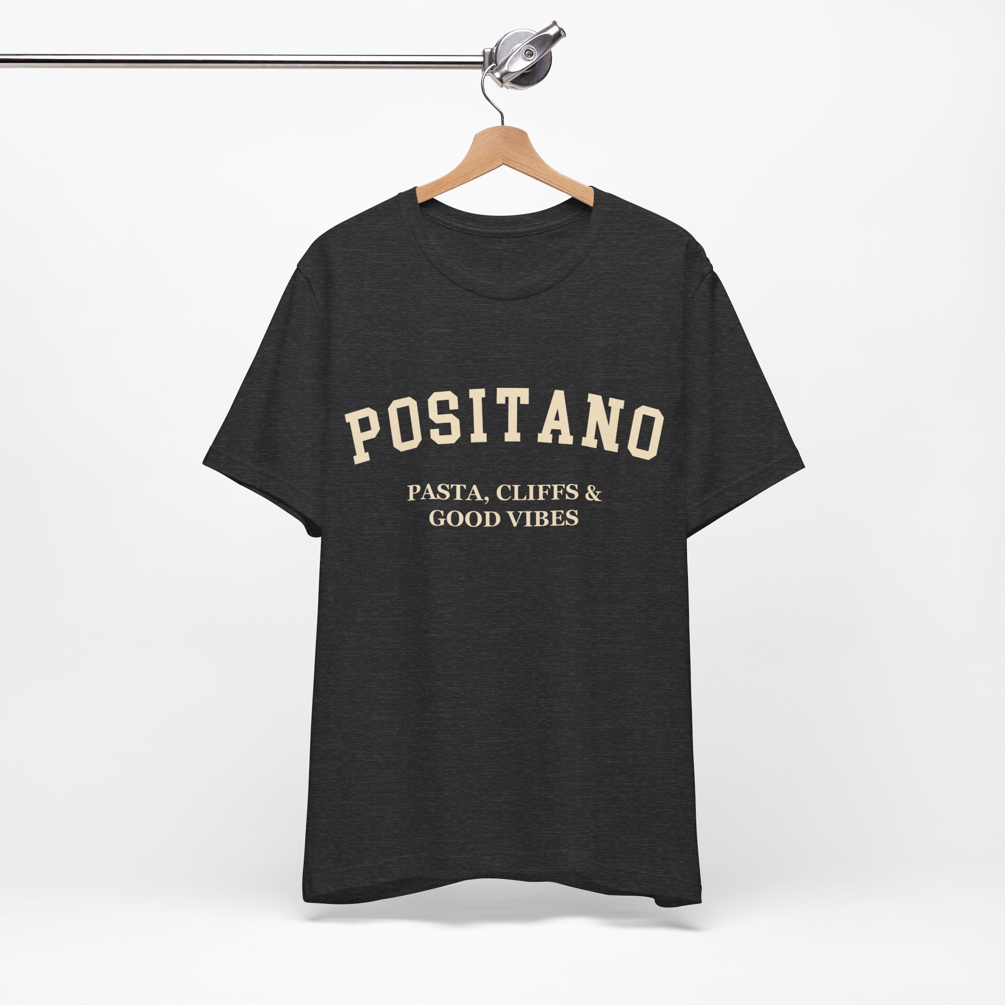 Positano Collegiate — 100% Cotton Premium Unisex T-Shirt | BY CHARLES