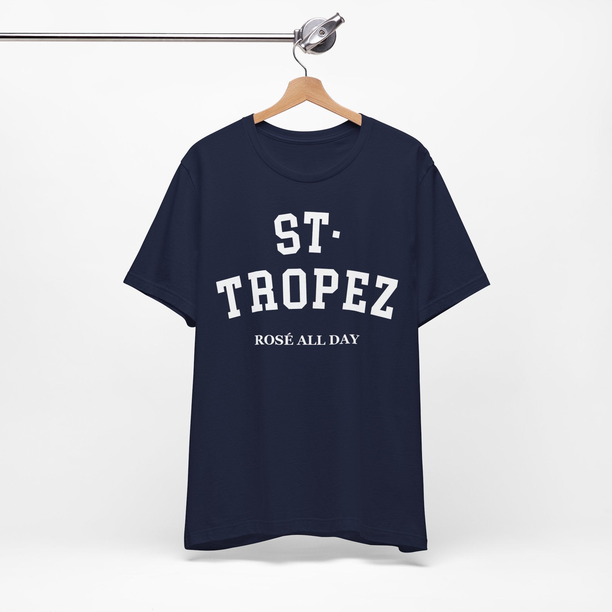 St. Tropez Collegiate — 100% Cotton Premium Unisex T-Shirt | BY CHARLES