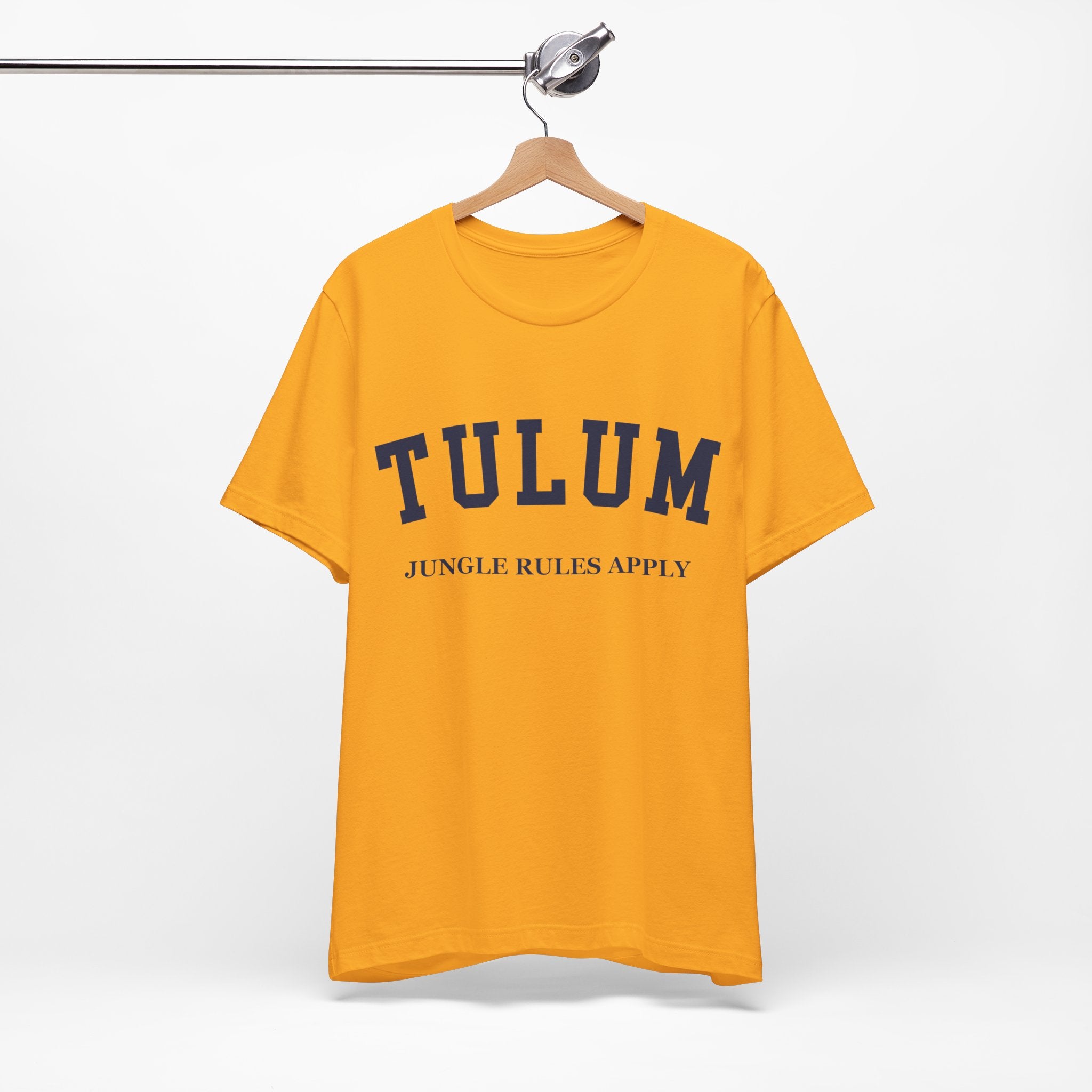Tulum Collegiate — 100% Cotton Premium Unisex T-Shirt | BY CHARLES