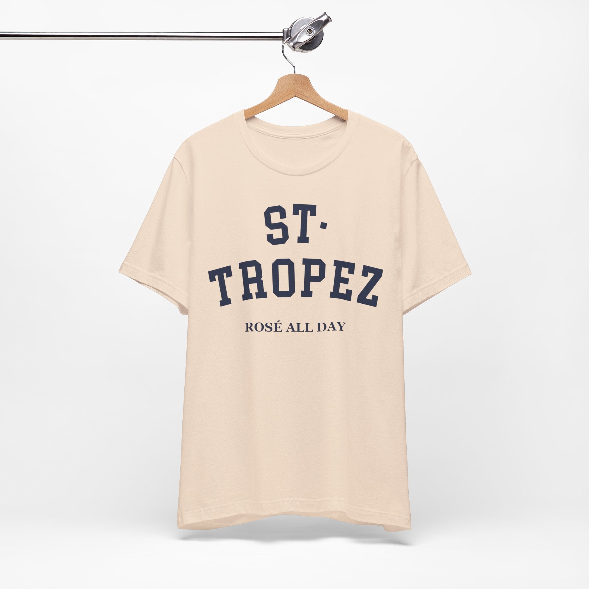 St. Tropez Collegiate — 100% Cotton Premium Unisex T-Shirt | BY CHARLES