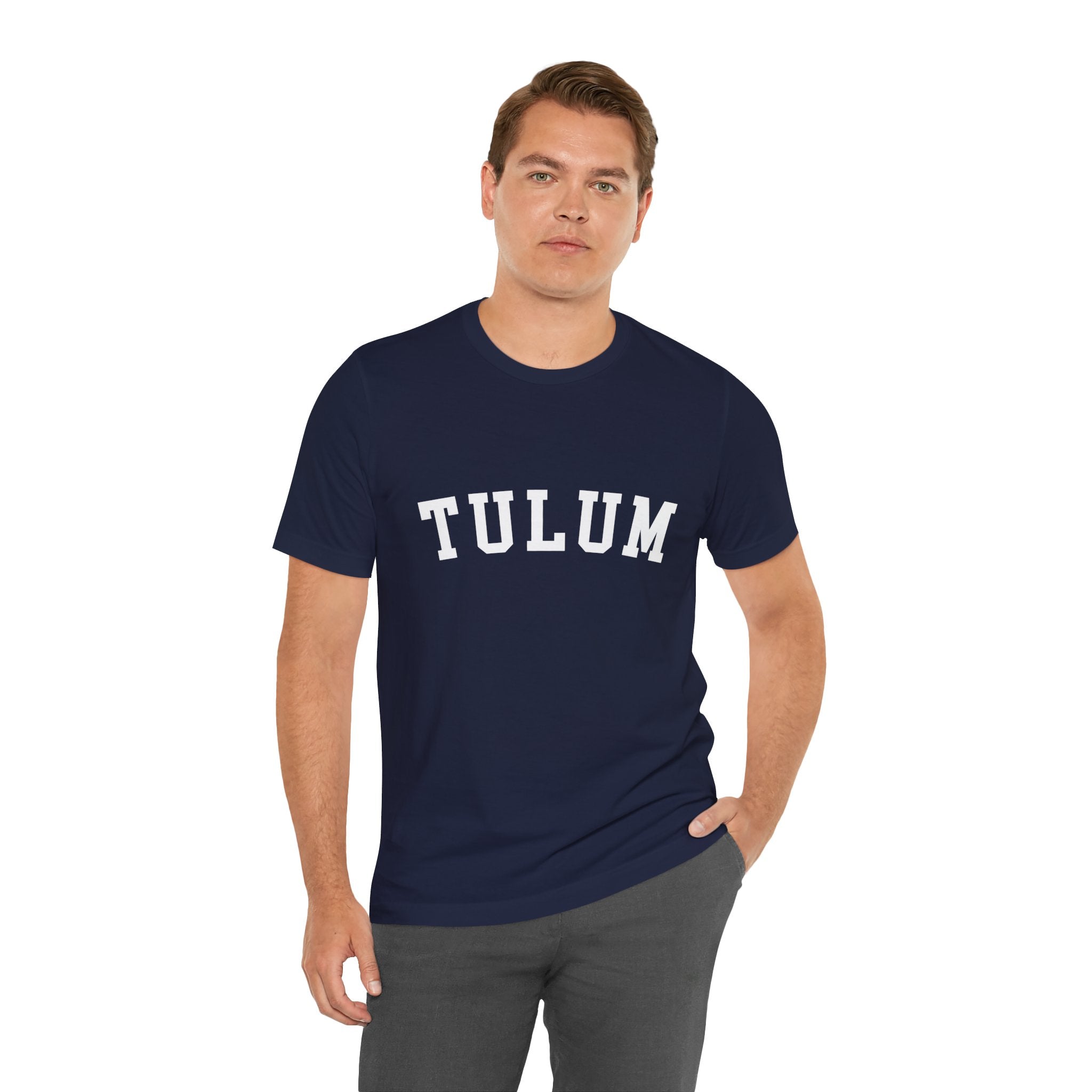 BY CHARLES | Tulum Collegiate Series — Premium Unisex Tee