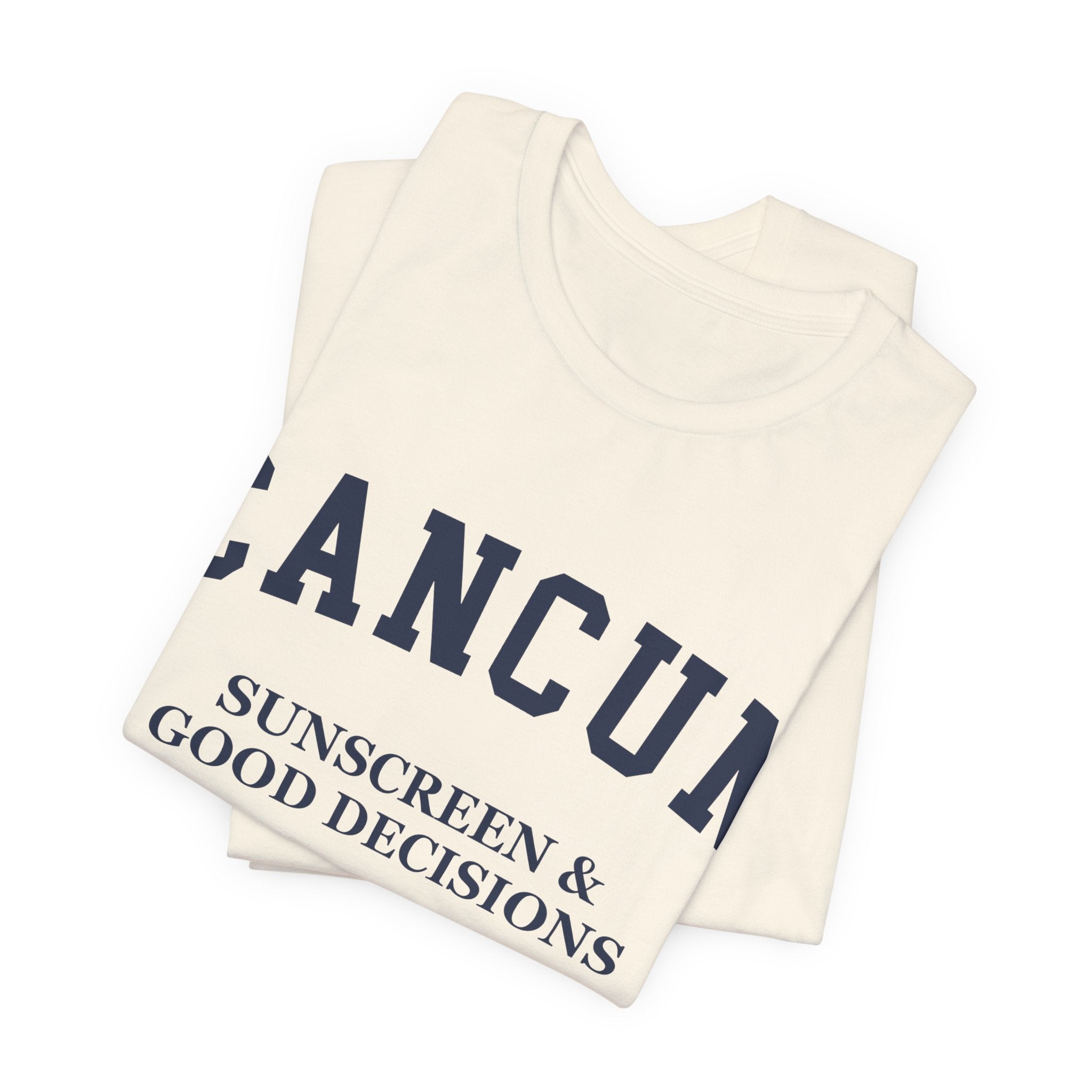 Cancun Collegiate — 100% Cotton Premium Unisex T-Shirt | BY CHARLES