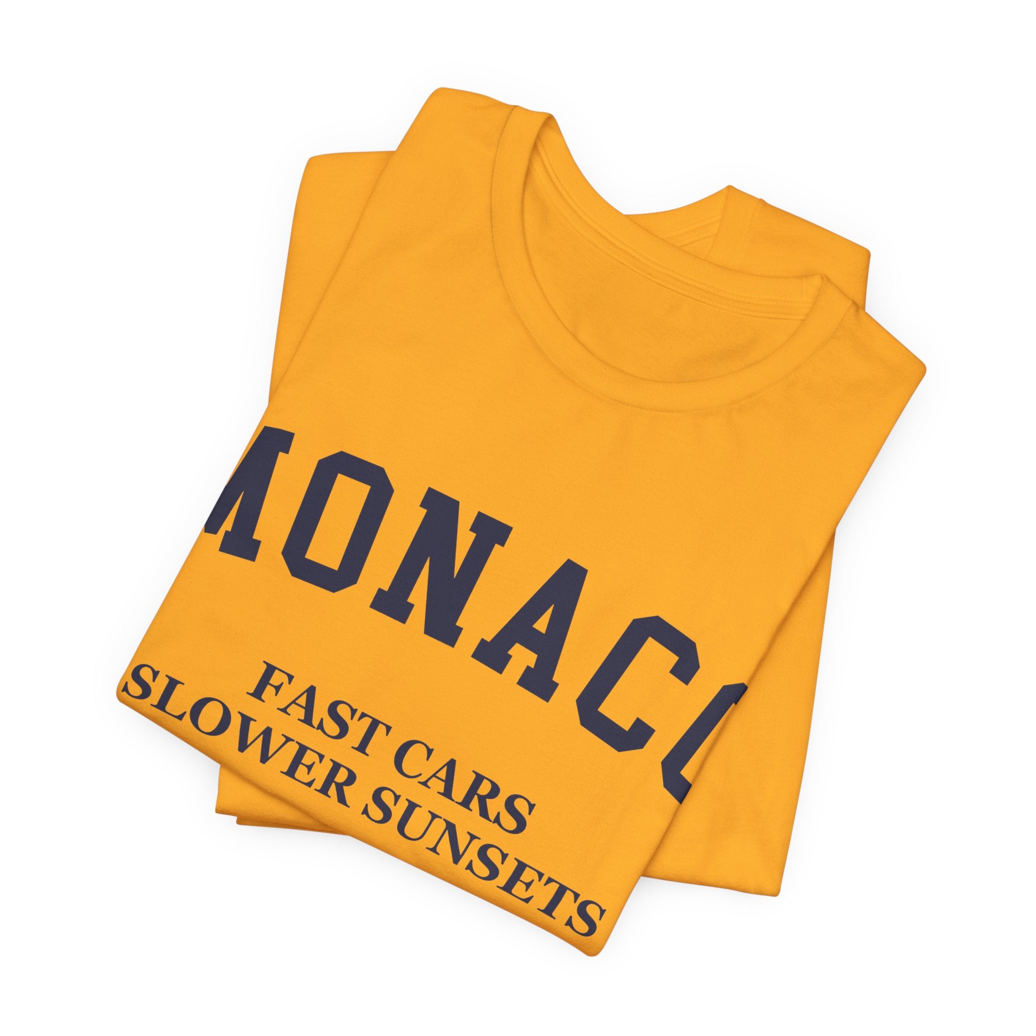 Monaco Collegiate — 100% Cotton Premium Unisex T-Shirt | BY CHARLES