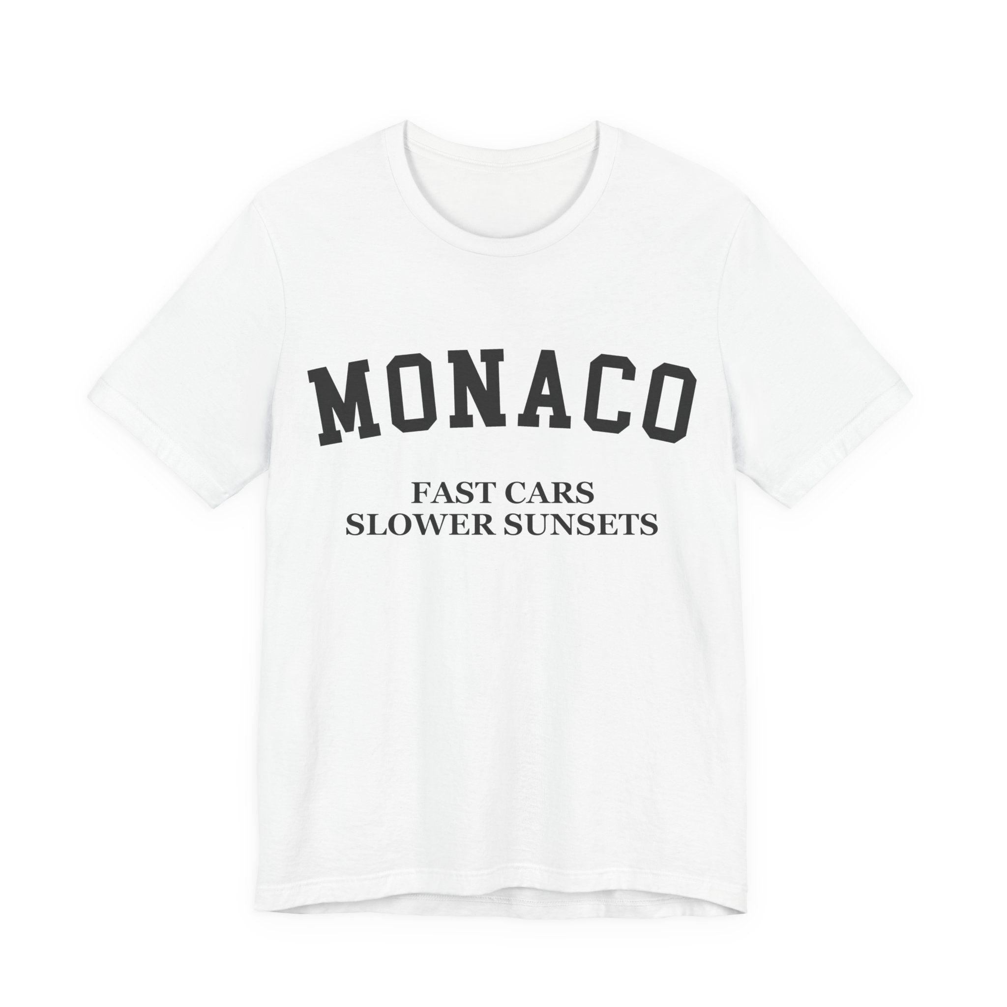 Monaco Collegiate — 100% Cotton Premium Unisex T-Shirt | BY CHARLES
