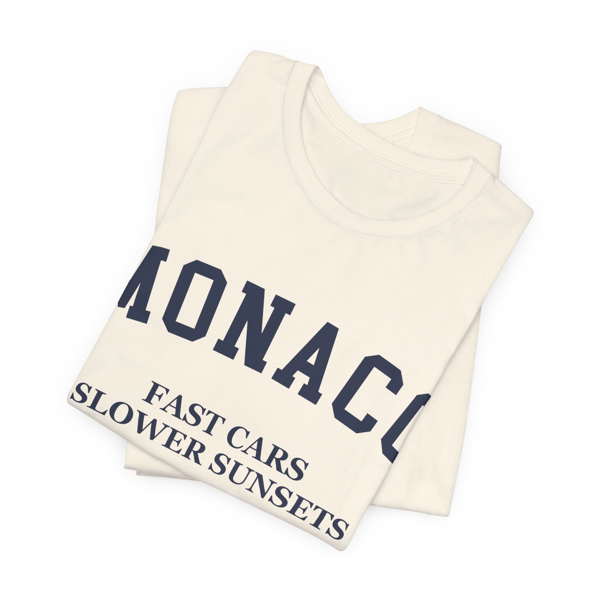 Monaco Collegiate — 100% Cotton Premium Unisex T-Shirt | BY CHARLES