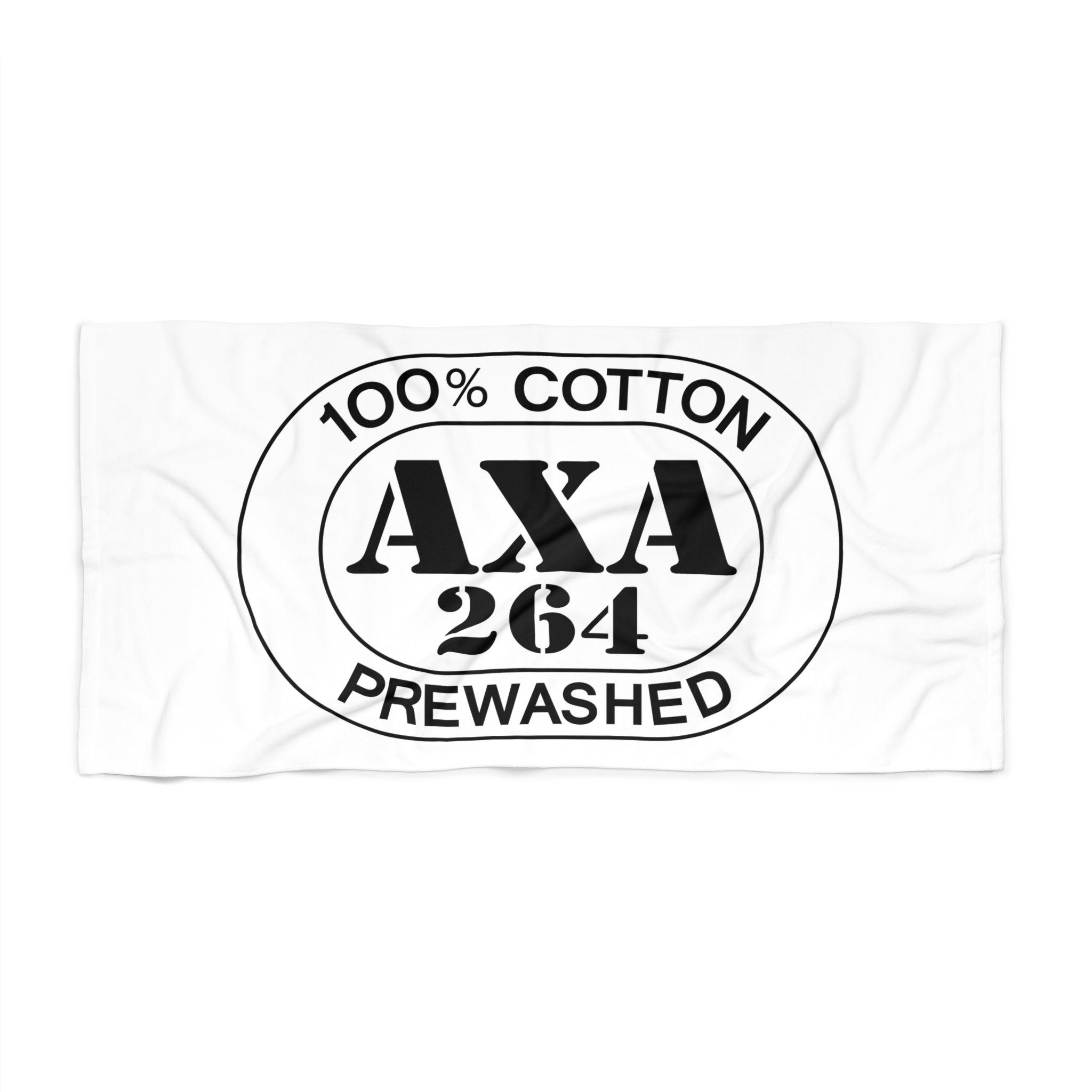 Anguilla Airport Oval Beach Towel — Premium Oversized | BY CHARLES