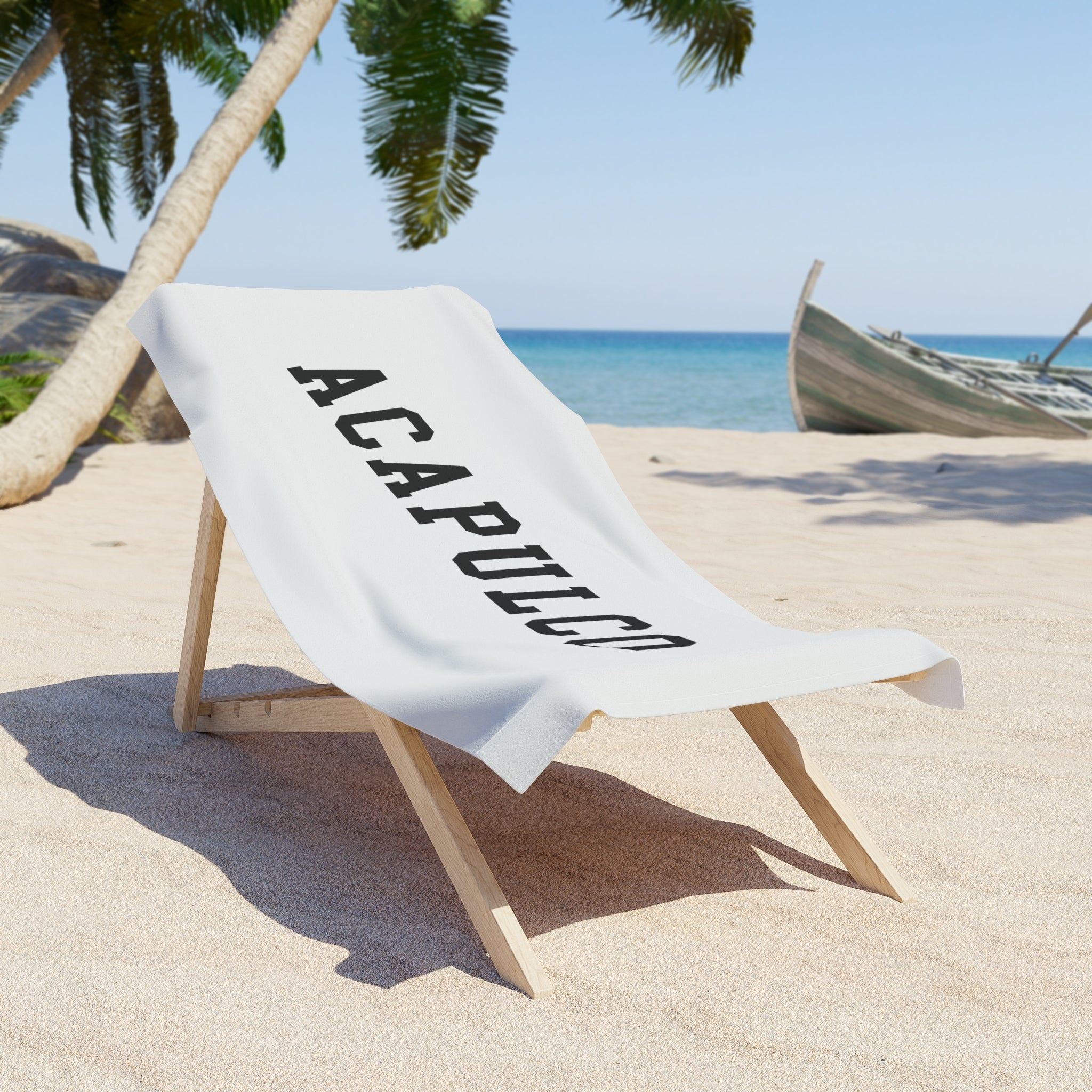 Acapulco Collegiate Series Beach Towel — Premium Oversized | BY CHARLES