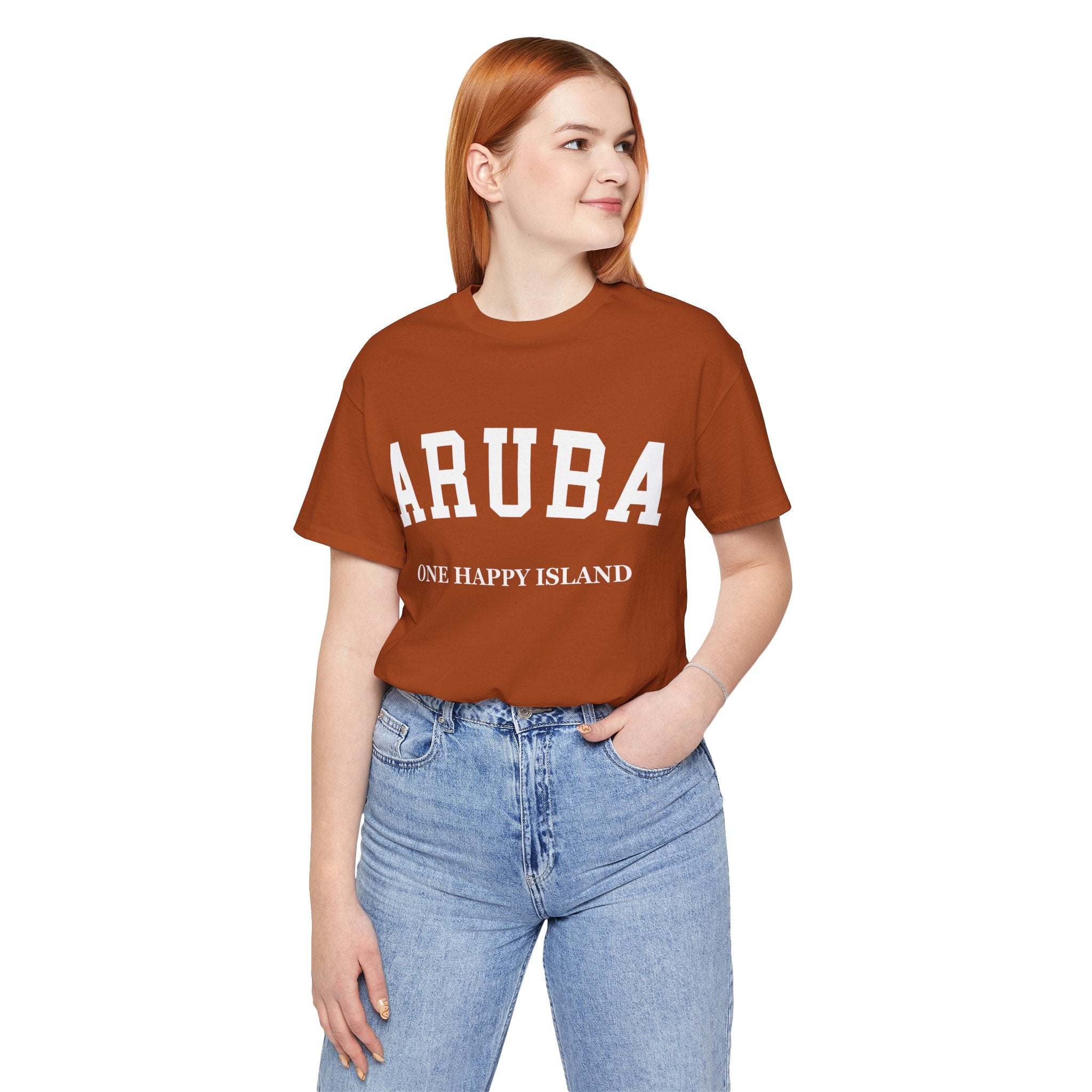 Aruba Collegiate — 100% Cotton Premium Unisex T-Shirt | BY CHARLES