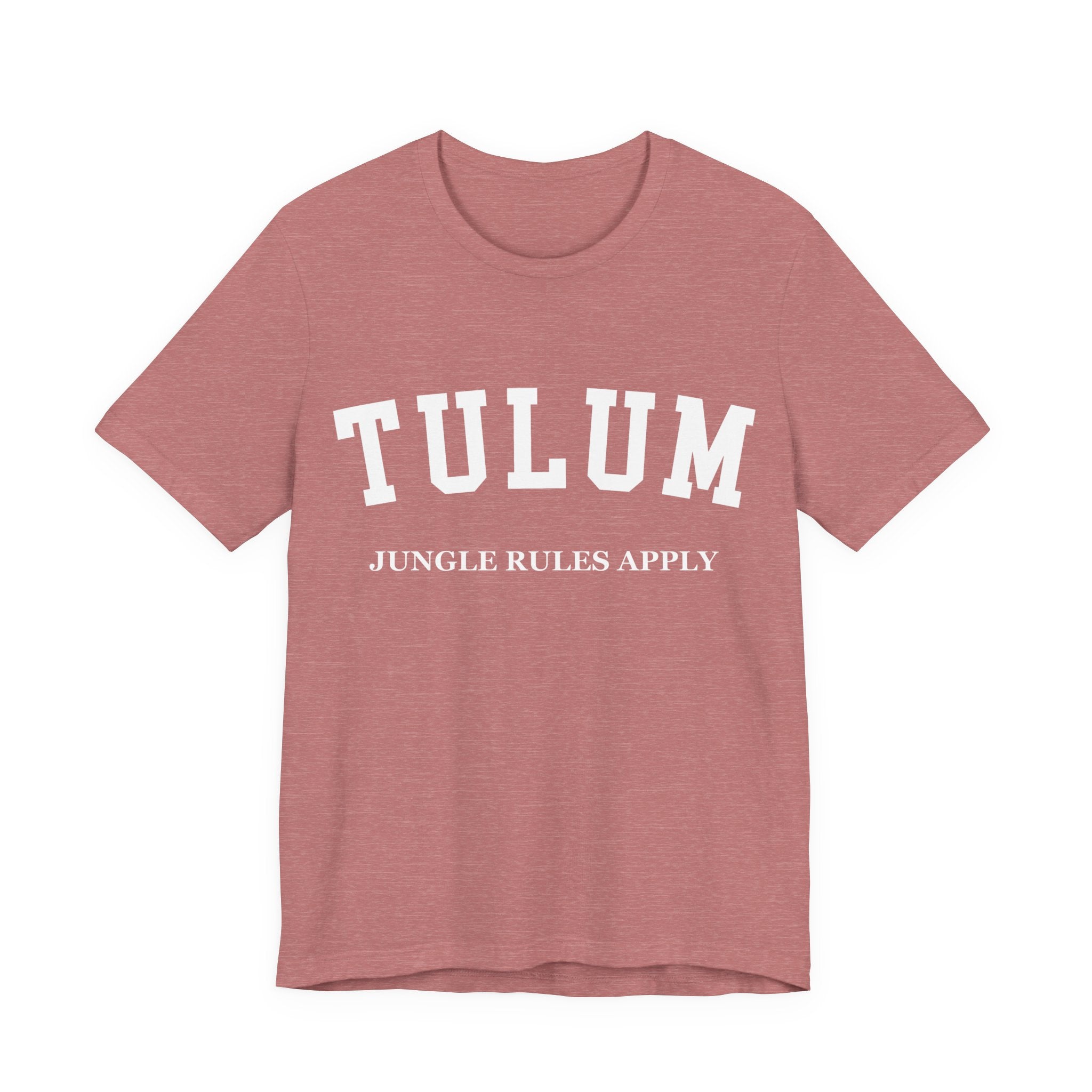 Tulum Collegiate — 100% Cotton Premium Unisex T-Shirt | BY CHARLES