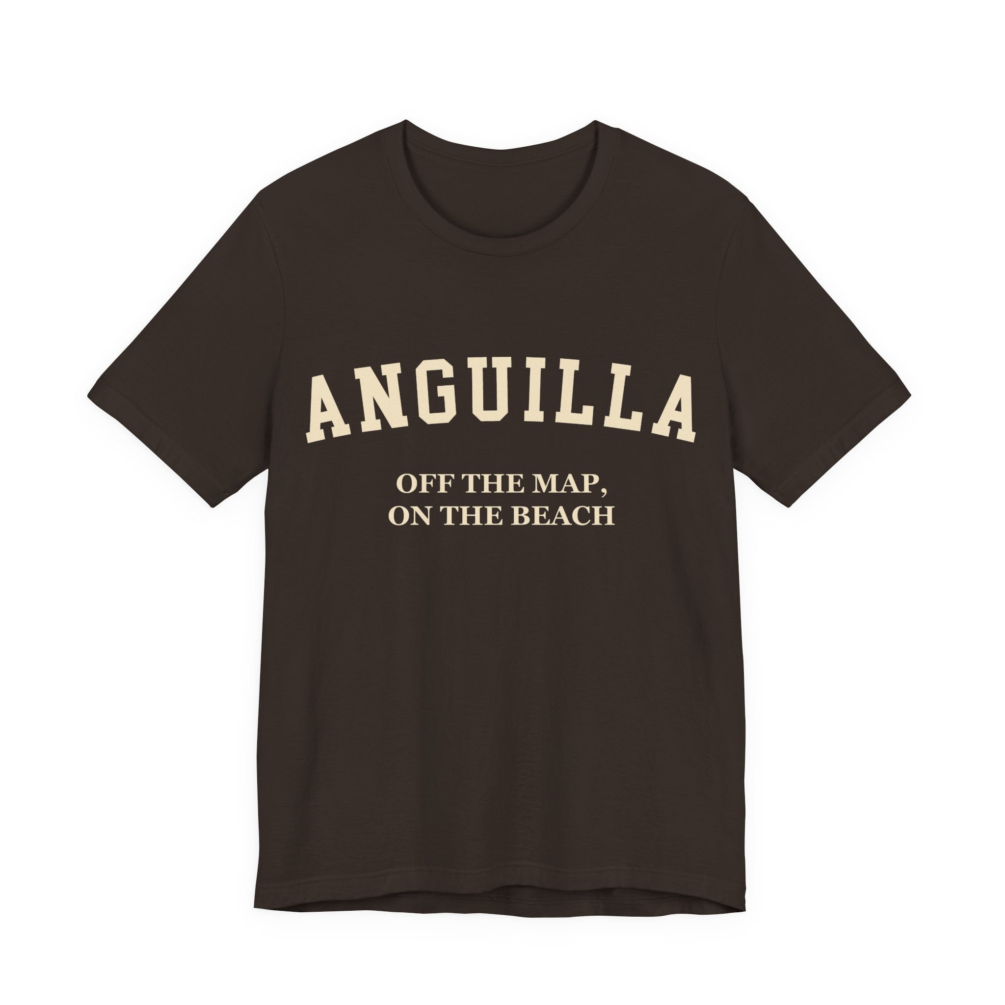 Anguilla Collegiate — 100% Cotton Premium Unisex T-Shirt | BY CHARLES