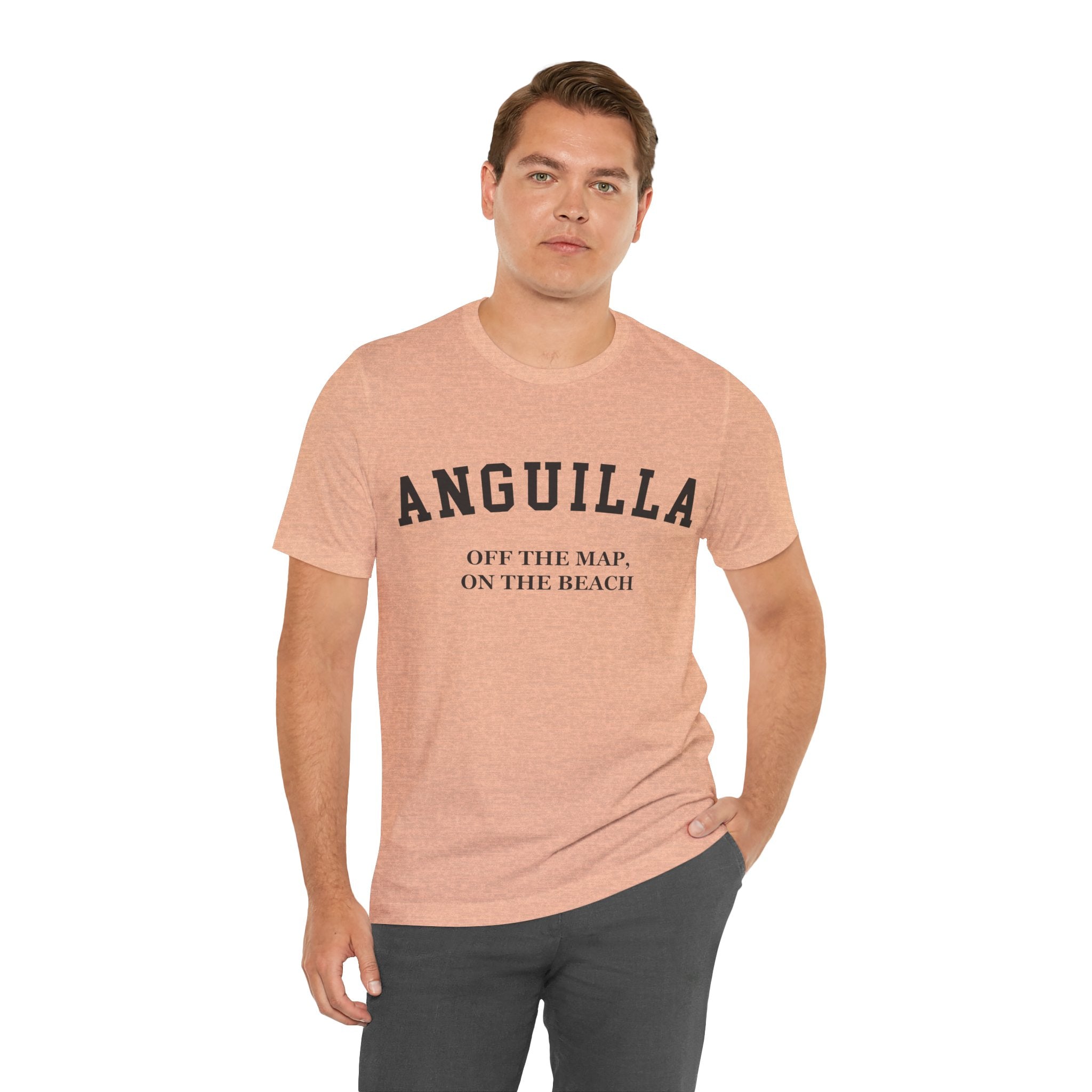 Anguilla Collegiate — 100% Cotton Premium Unisex T-Shirt | BY CHARLES