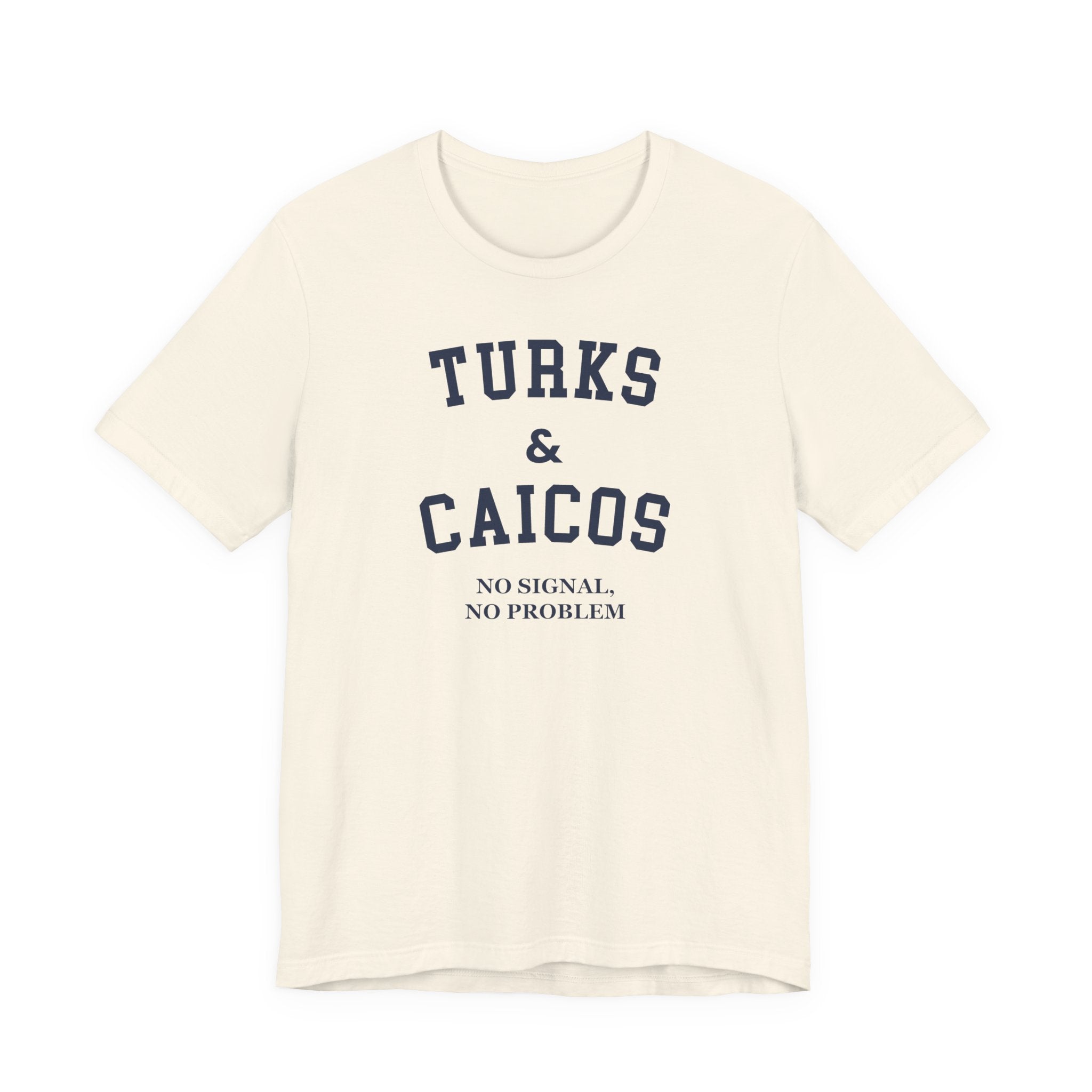 Turks & Caicos Collegiate — 100% Cotton Premium Unisex T-Shirt | BY CHARLES