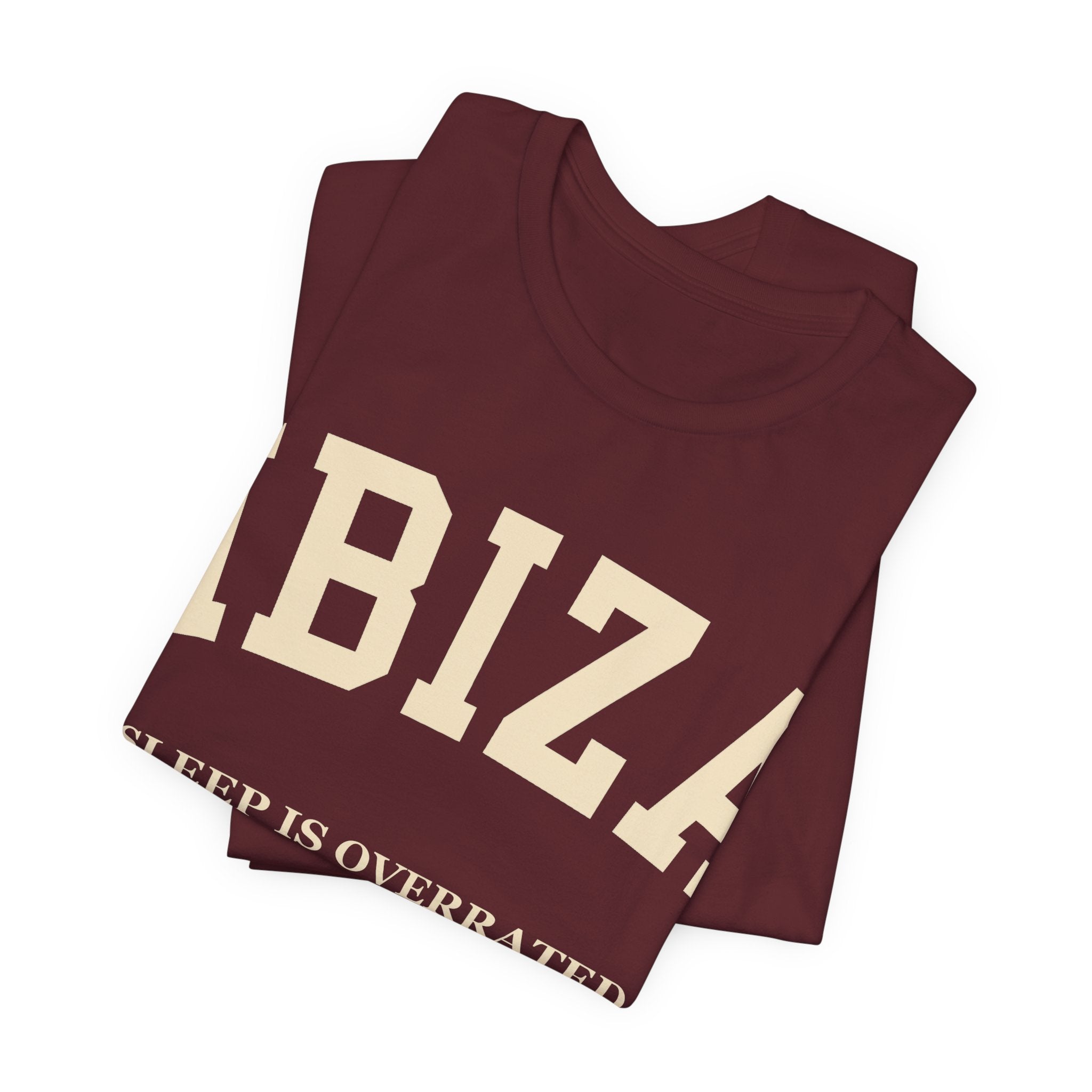 Ibiza Collegiate — 100% Cotton Premium Unisex T-Shirt | BY CHARLES