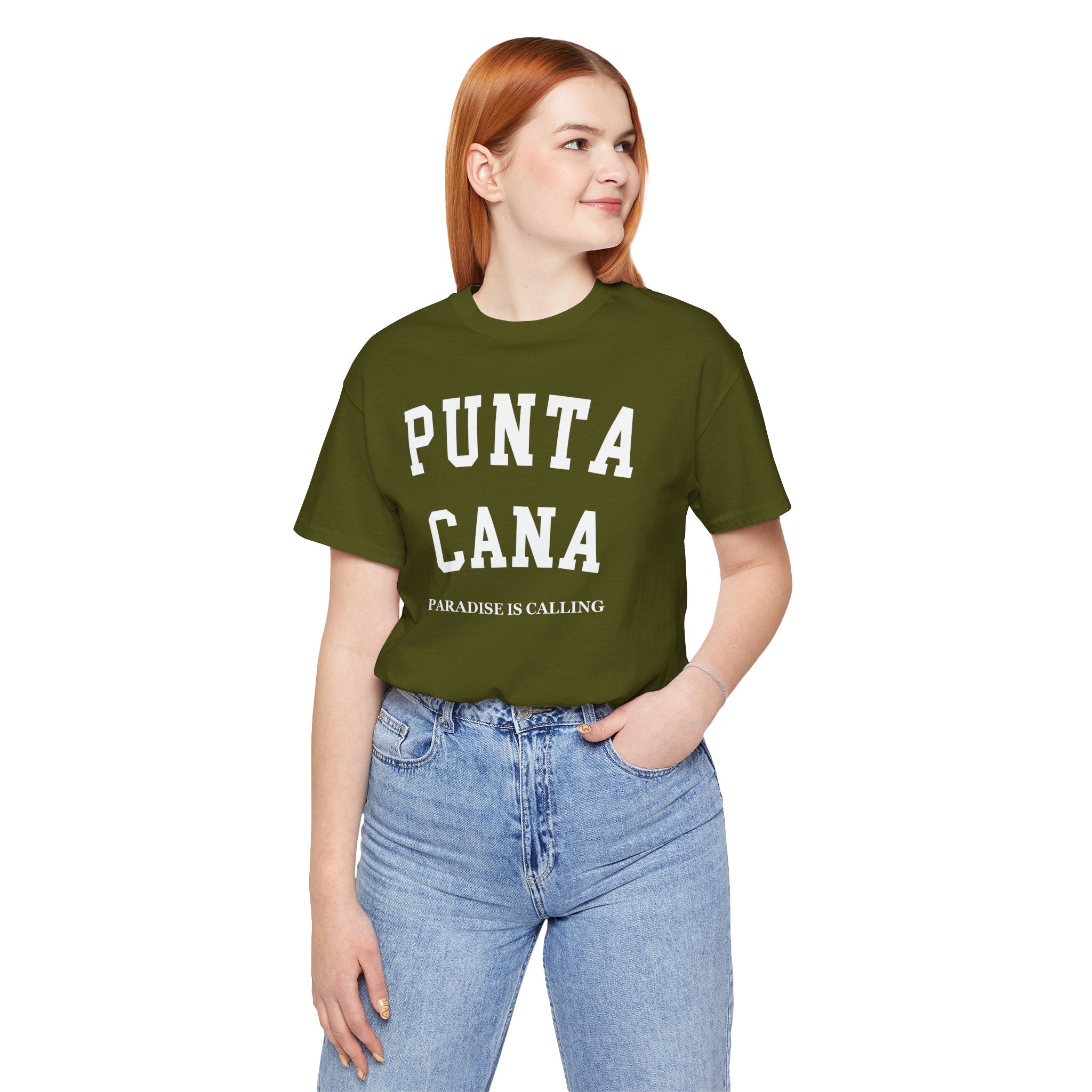 Punta Cana Collegiate — 100% Cotton Premium Unisex T-Shirt | BY CHARLES