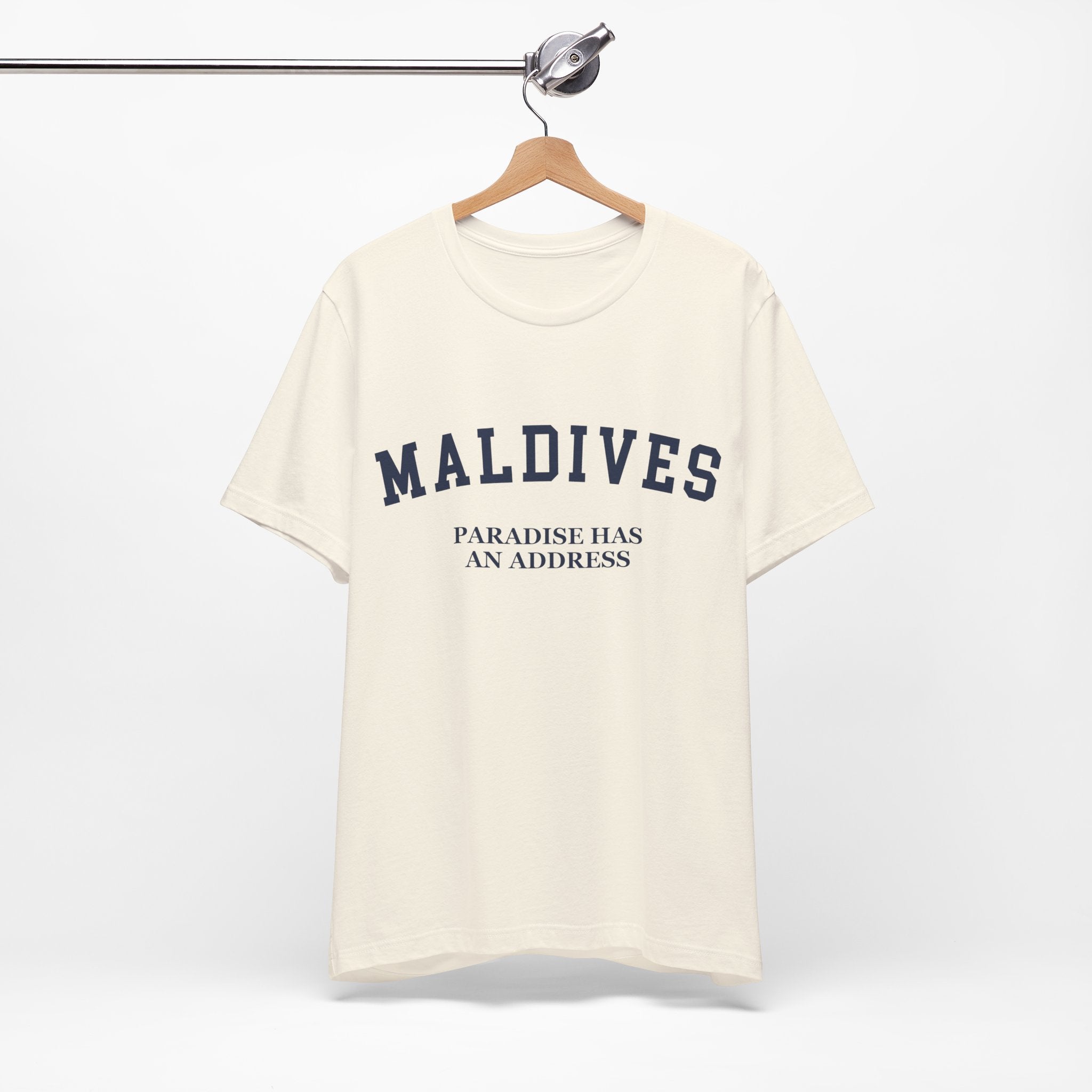 Maldives Collegiate — 100% Cotton Premium Unisex T-Shirt | BY CHARLES