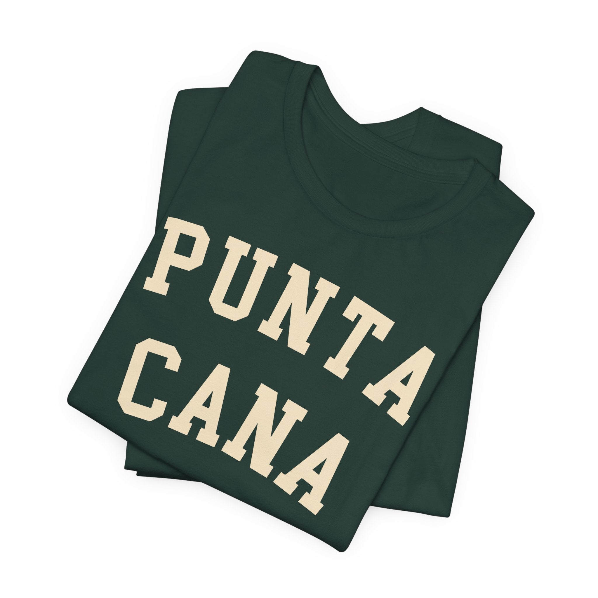 Punta Cana Collegiate — 100% Cotton Premium Unisex T-Shirt | BY CHARLES