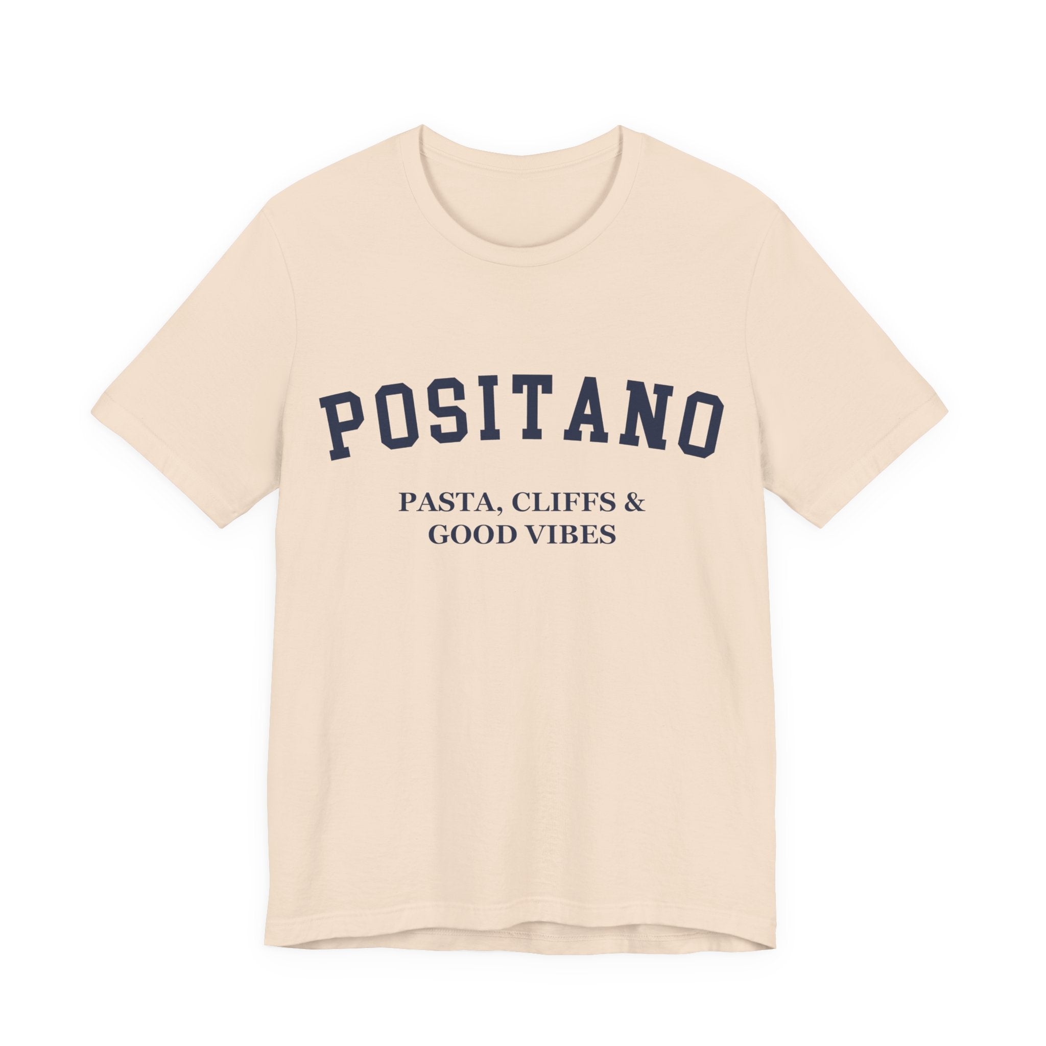 Positano Collegiate — 100% Cotton Premium Unisex T-Shirt | BY CHARLES