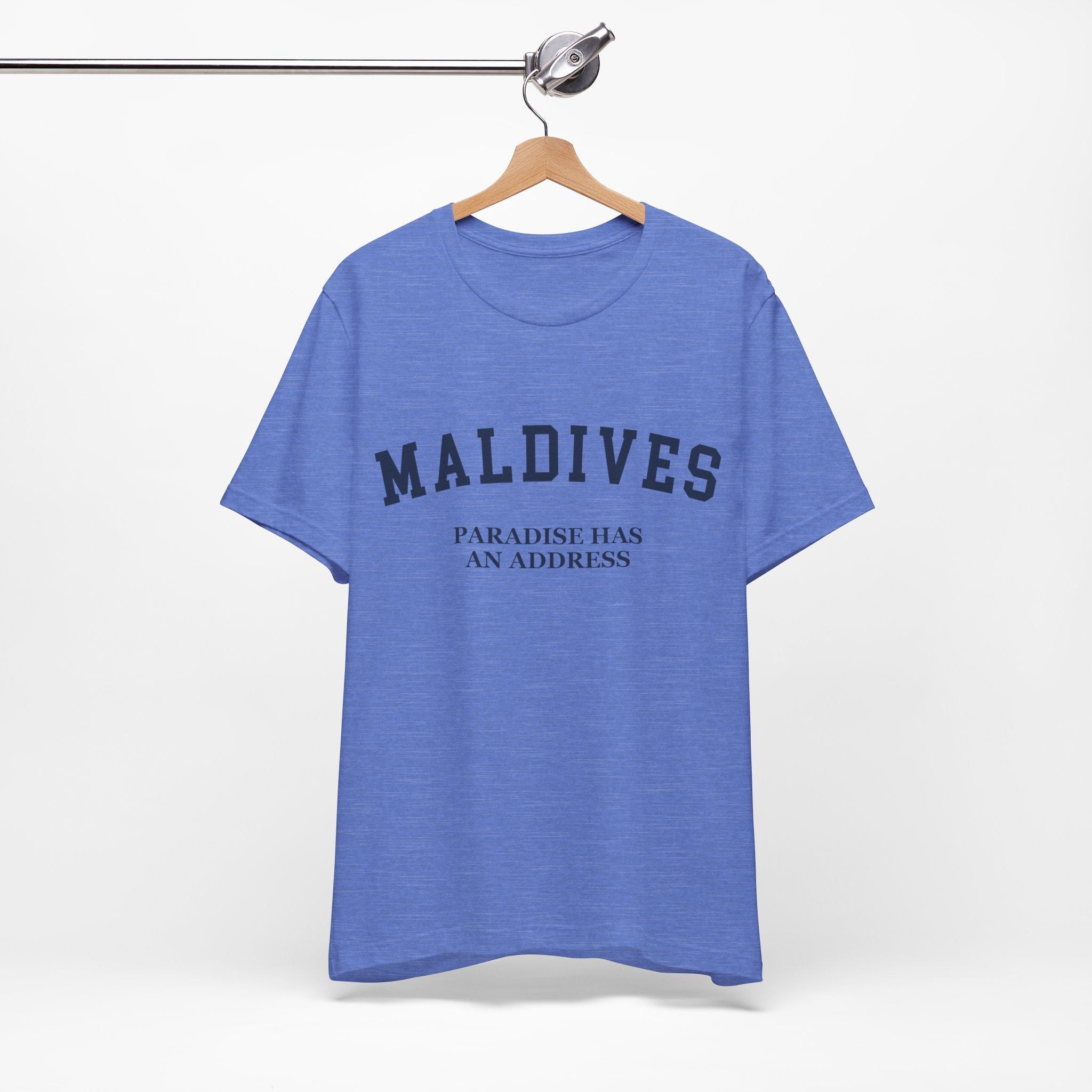 Maldives Collegiate — 100% Cotton Premium Unisex T-Shirt | BY CHARLES