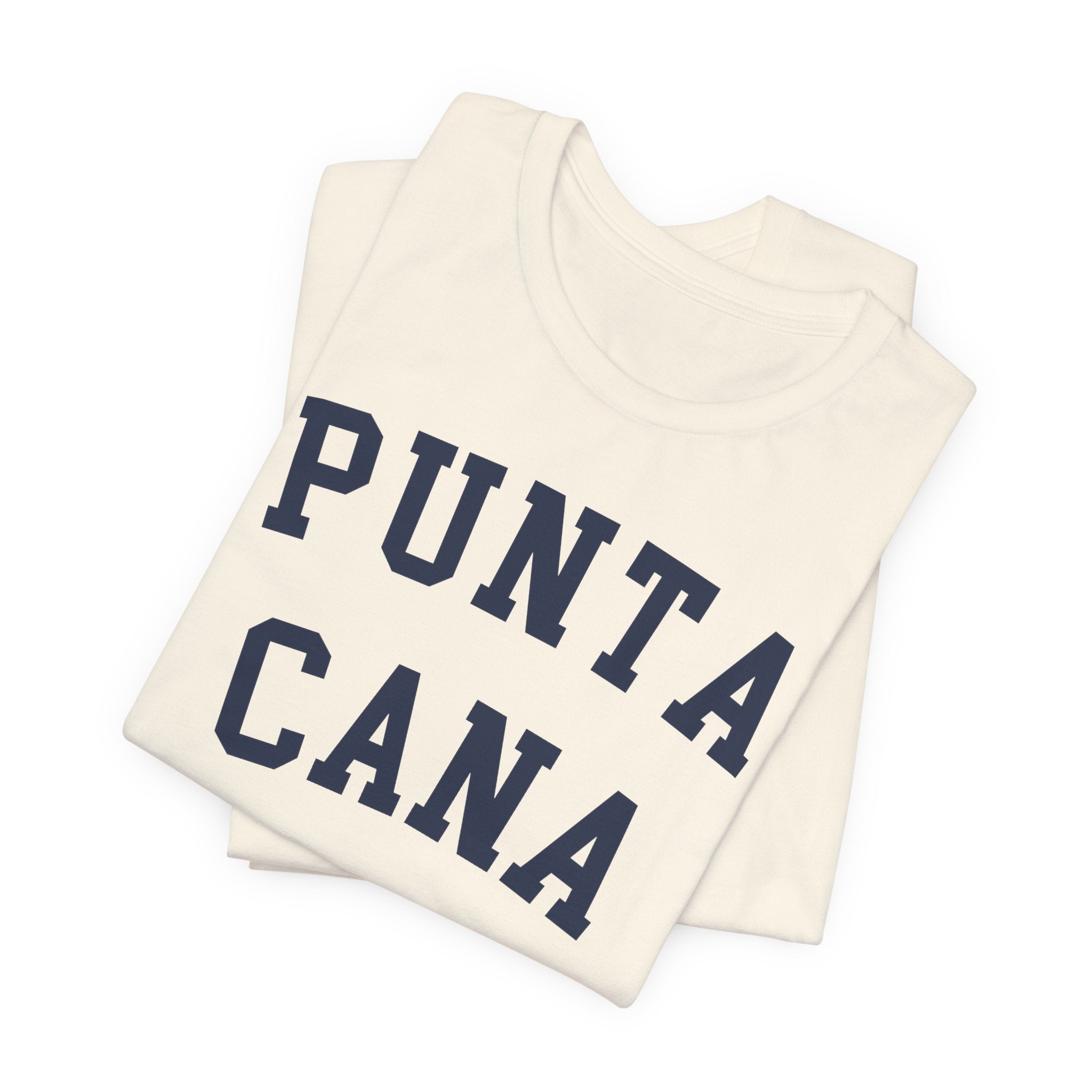 Punta Cana Collegiate — 100% Cotton Premium Unisex T-Shirt | BY CHARLES