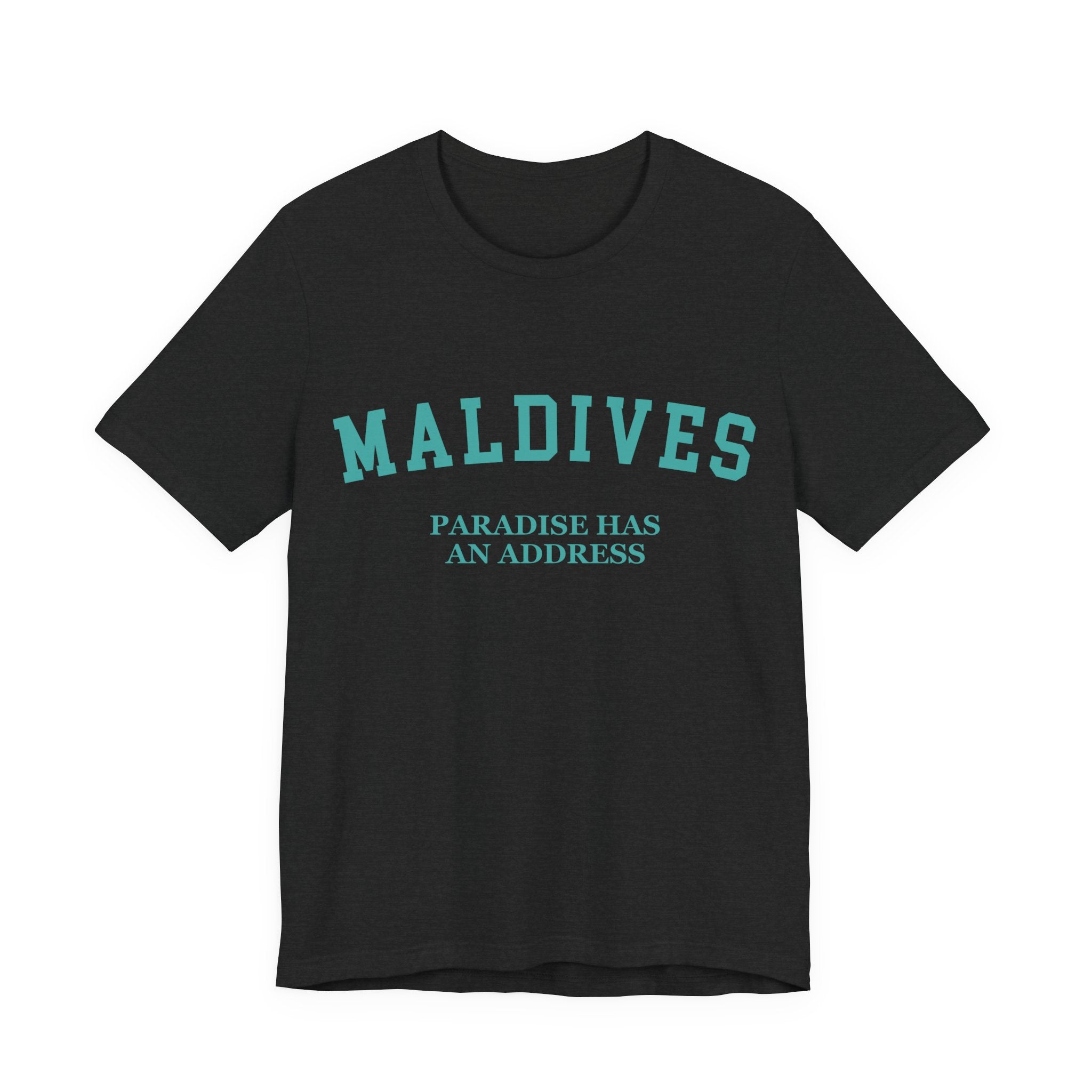 Maldives Collegiate — 100% Cotton Premium Unisex T-Shirt | BY CHARLES