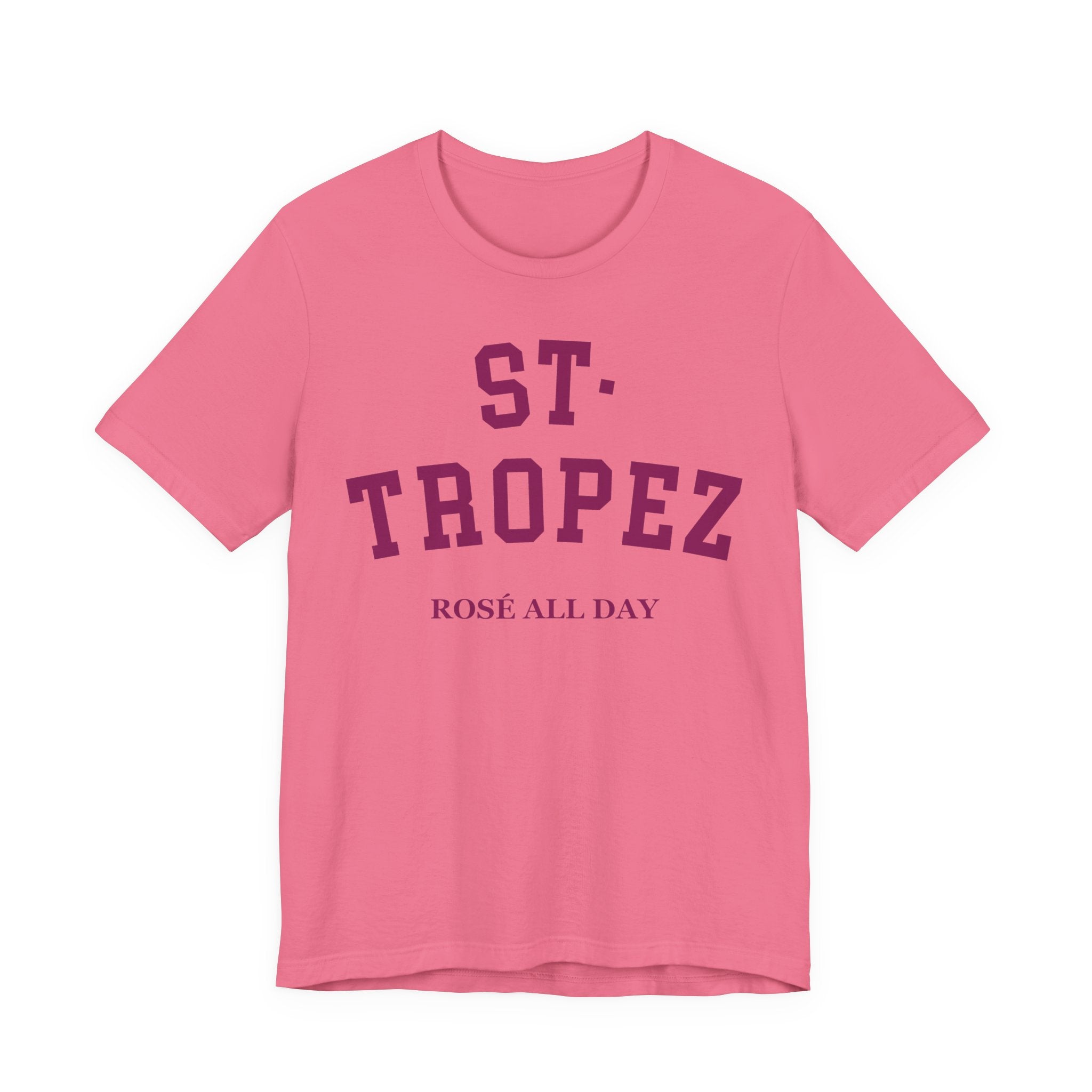 St. Tropez Collegiate — 100% Cotton Premium Unisex T-Shirt | BY CHARLES