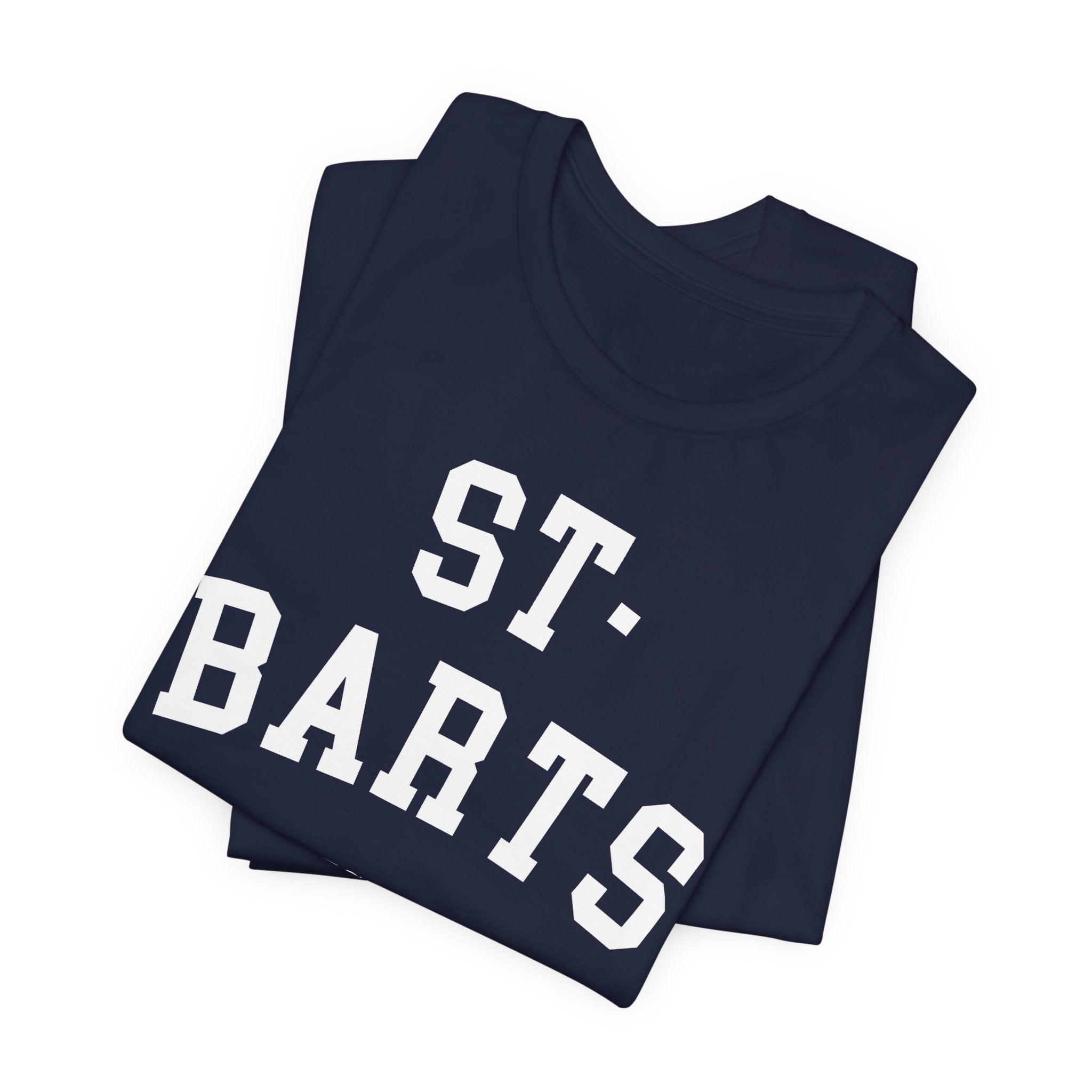 St. Barts Collegiate — 100% Cotton Premium Unisex T-Shirt | BY CHARLES