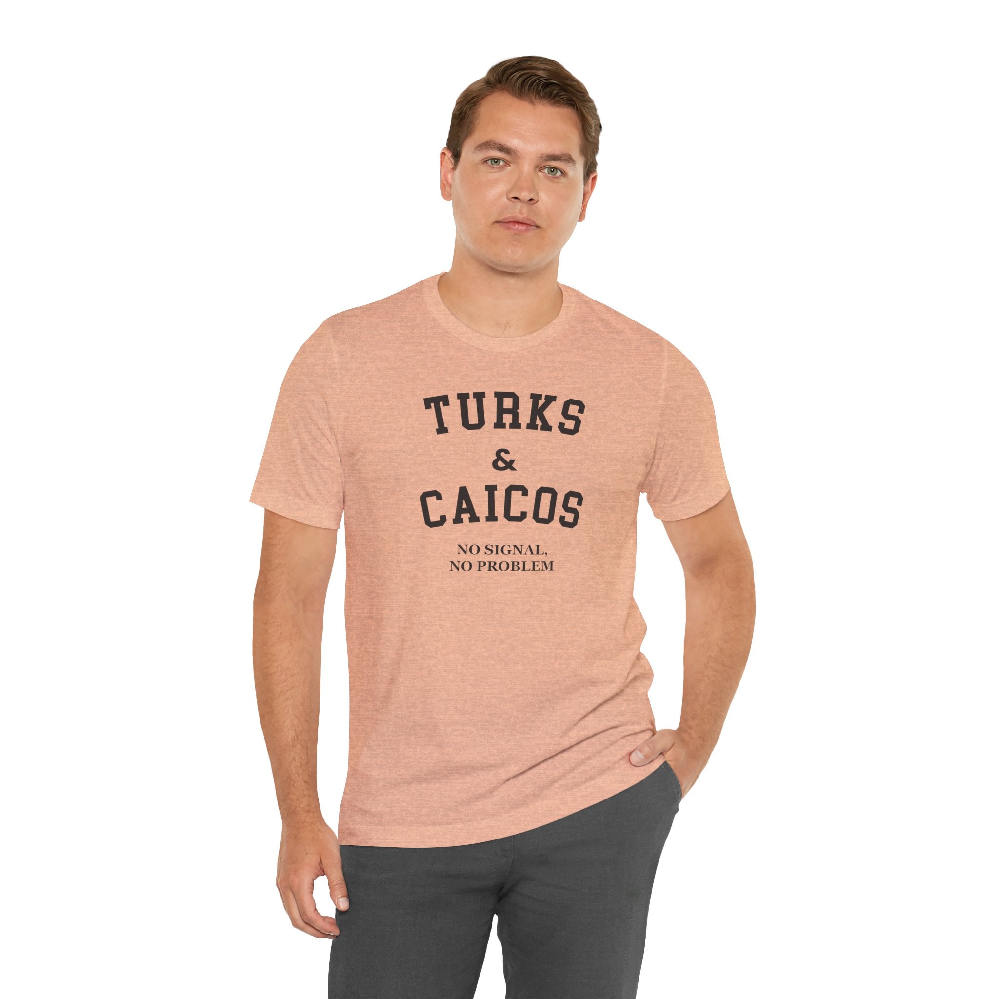 Turks & Caicos Collegiate — 100% Cotton Premium Unisex T-Shirt | BY CHARLES