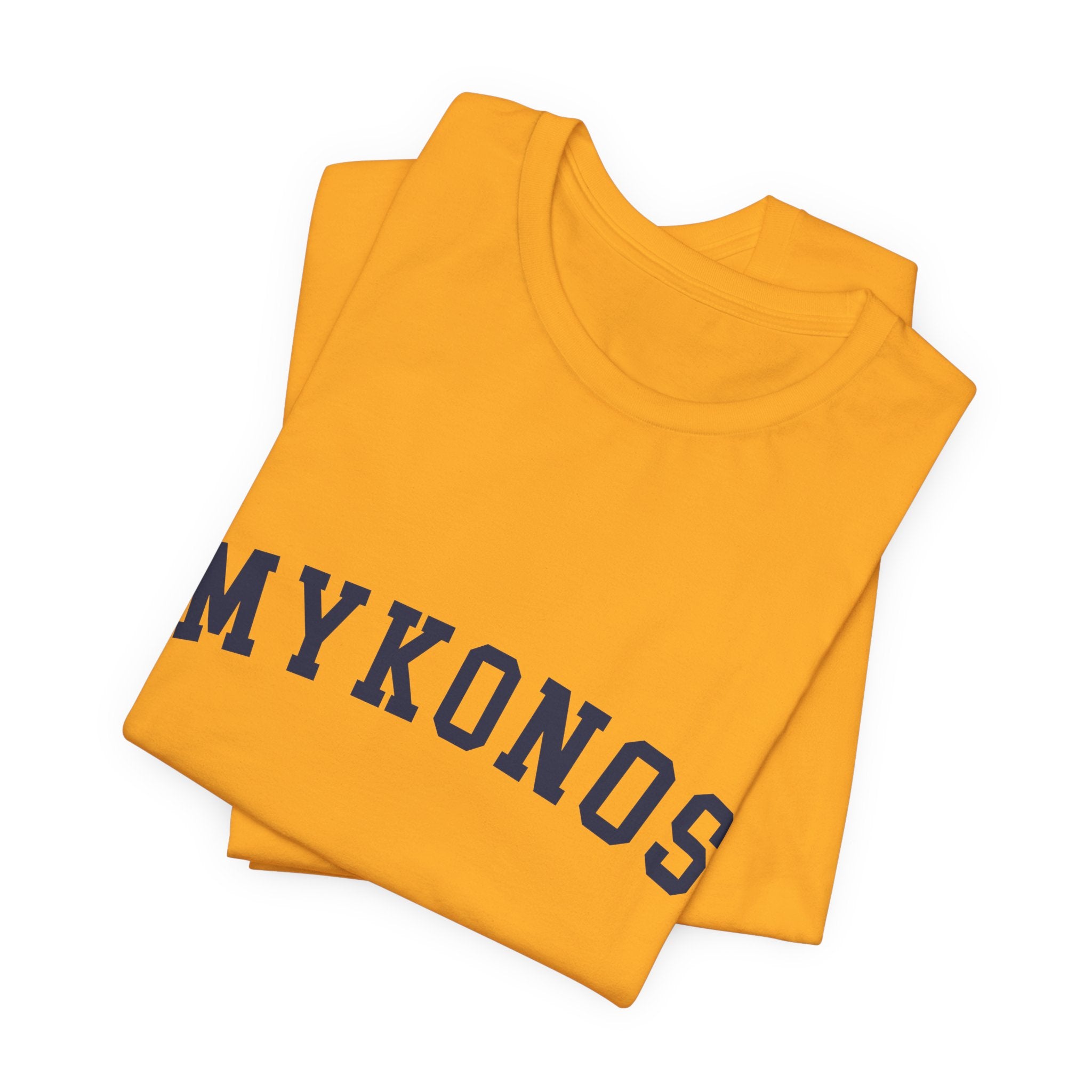 BY CHARLES | Mykonos Collegiate Series — Premium Unisex Tee