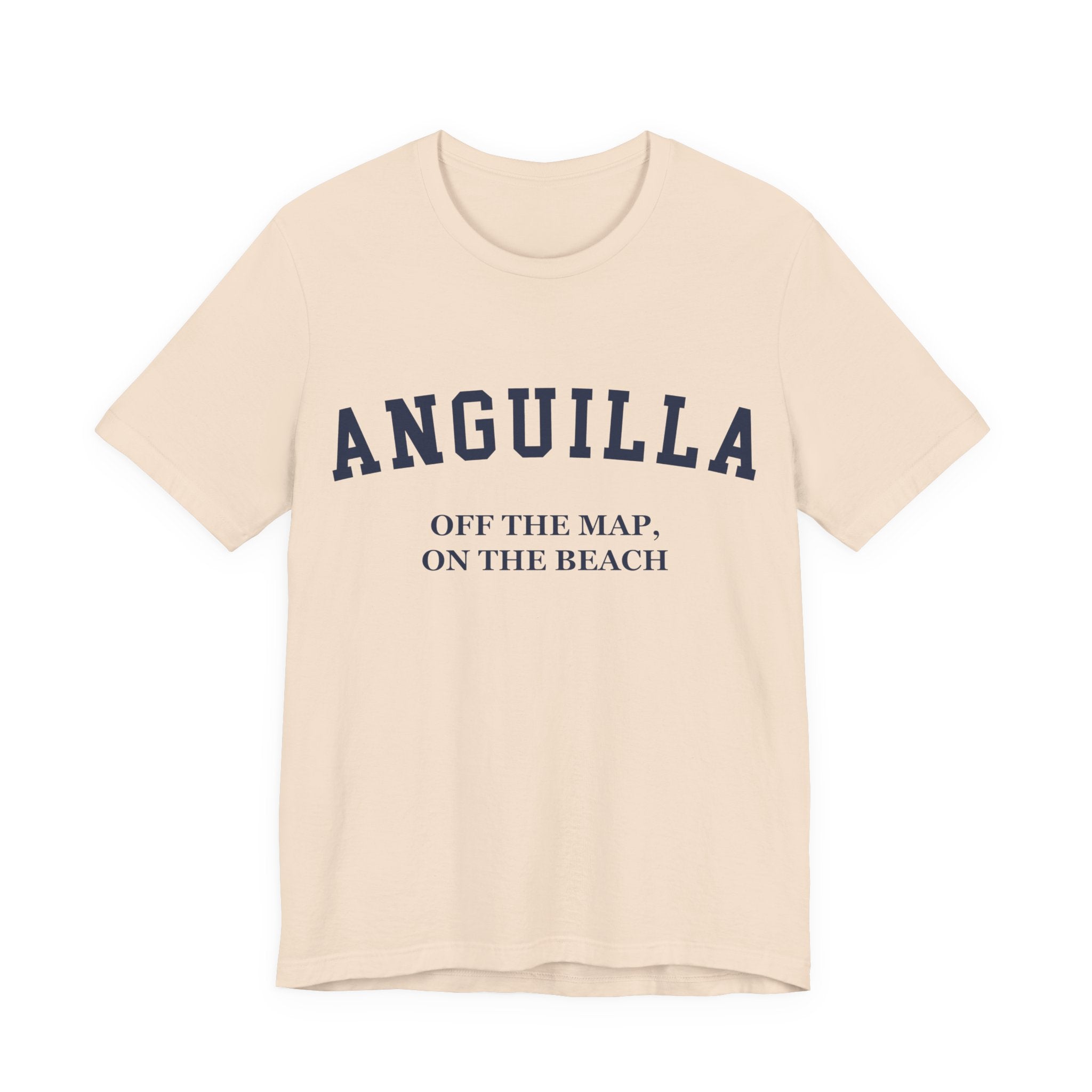 Anguilla Collegiate — 100% Cotton Premium Unisex T-Shirt | BY CHARLES