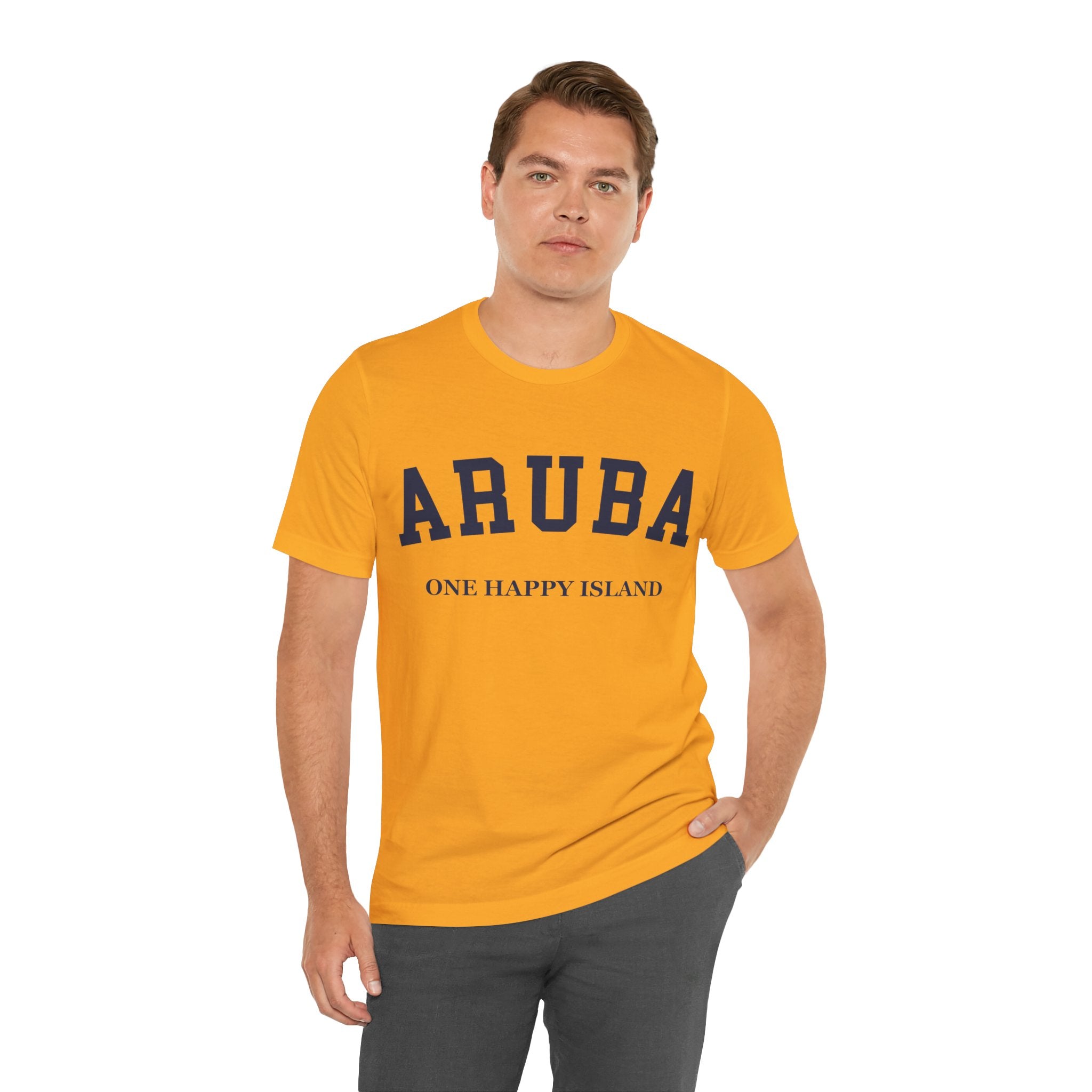 Aruba Collegiate — 100% Cotton Premium Unisex T-Shirt | BY CHARLES