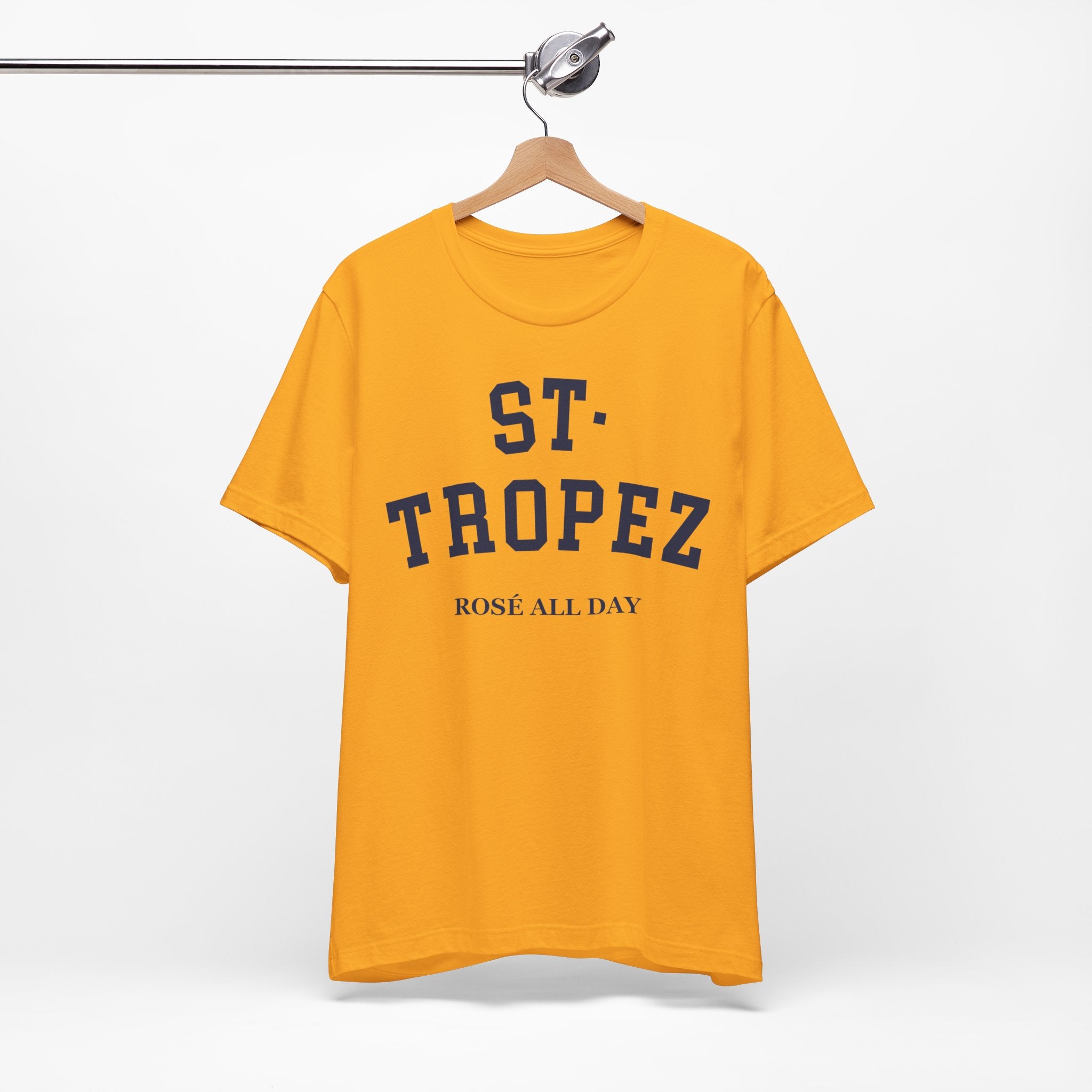 St. Tropez Collegiate — 100% Cotton Premium Unisex T-Shirt | BY CHARLES