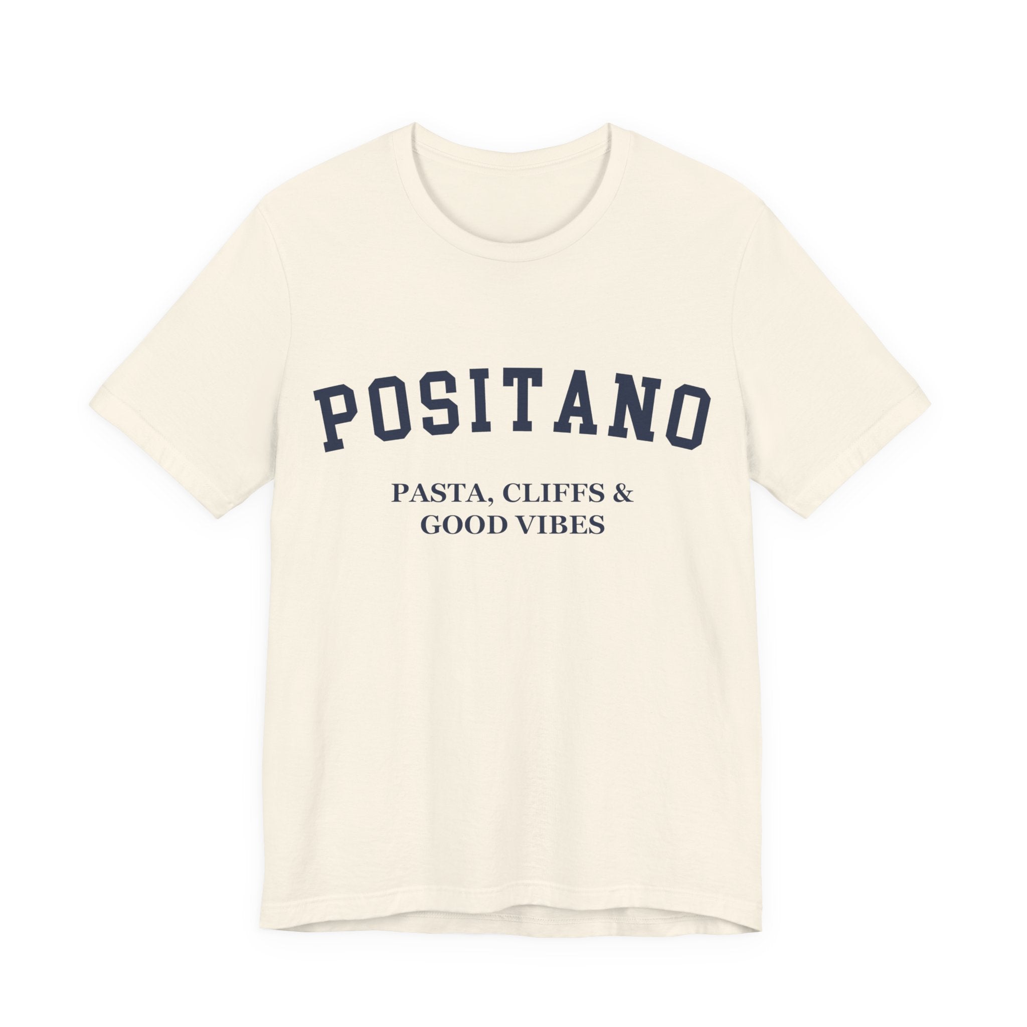 Positano Collegiate — 100% Cotton Premium Unisex T-Shirt | BY CHARLES