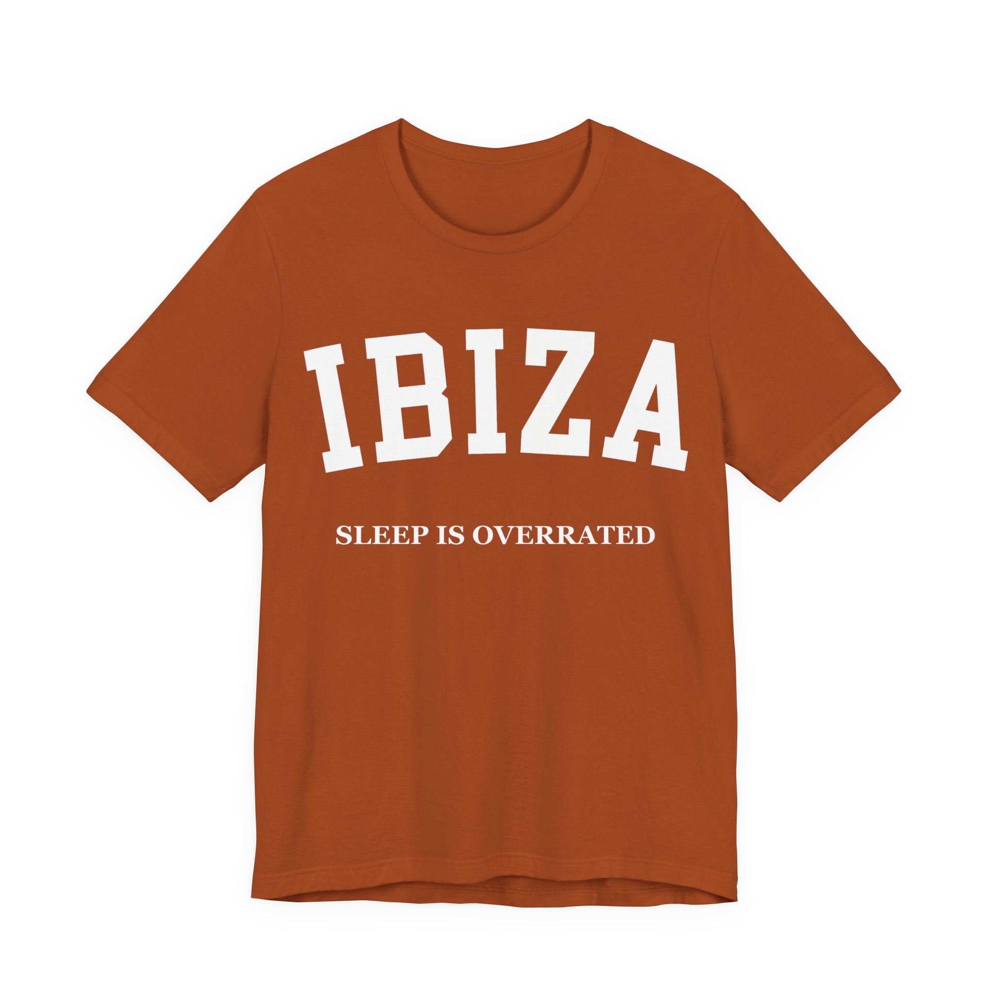 Ibiza Collegiate — 100% Cotton Premium Unisex T-Shirt | BY CHARLES