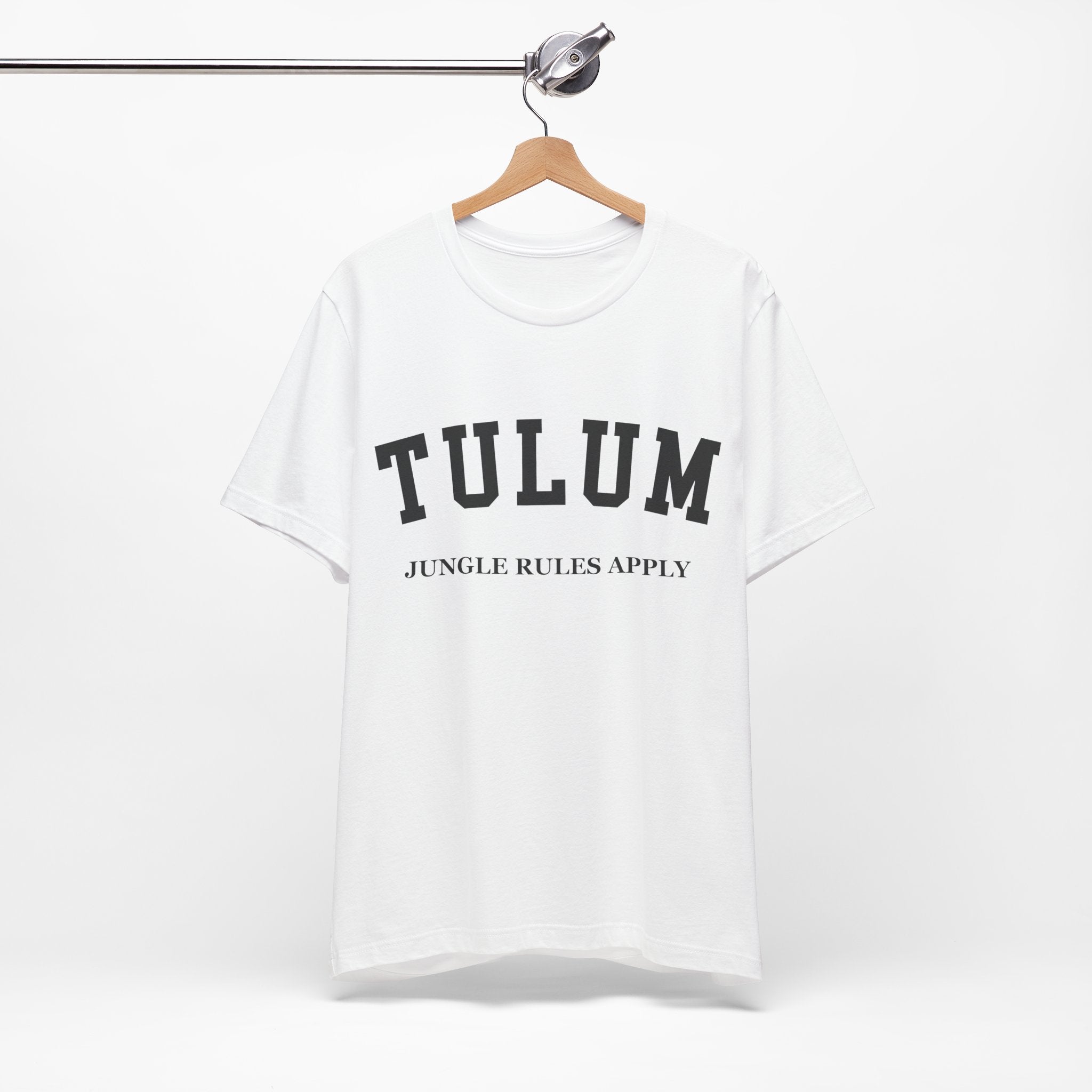 Tulum Collegiate — 100% Cotton Premium Unisex T-Shirt | BY CHARLES