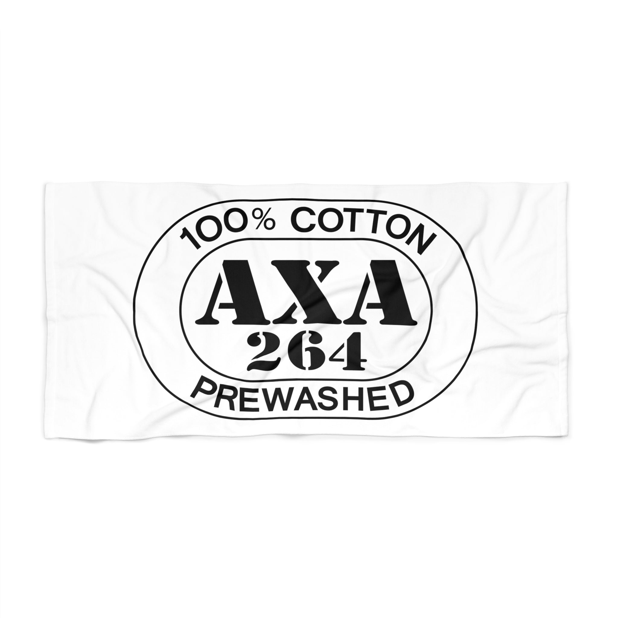 Anguilla Airport Oval Beach Towel — Premium Oversized | BY CHARLES