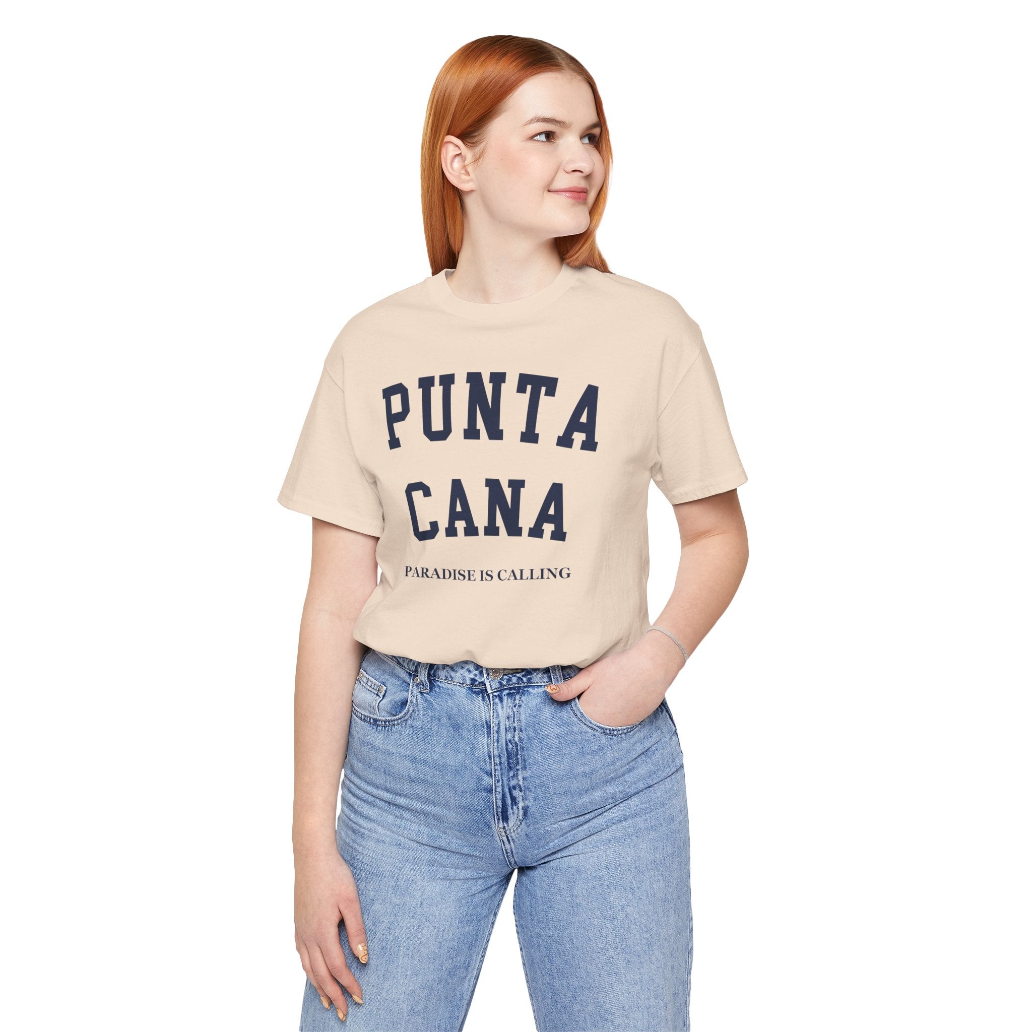 Punta Cana Collegiate — 100% Cotton Premium Unisex T-Shirt | BY CHARLES